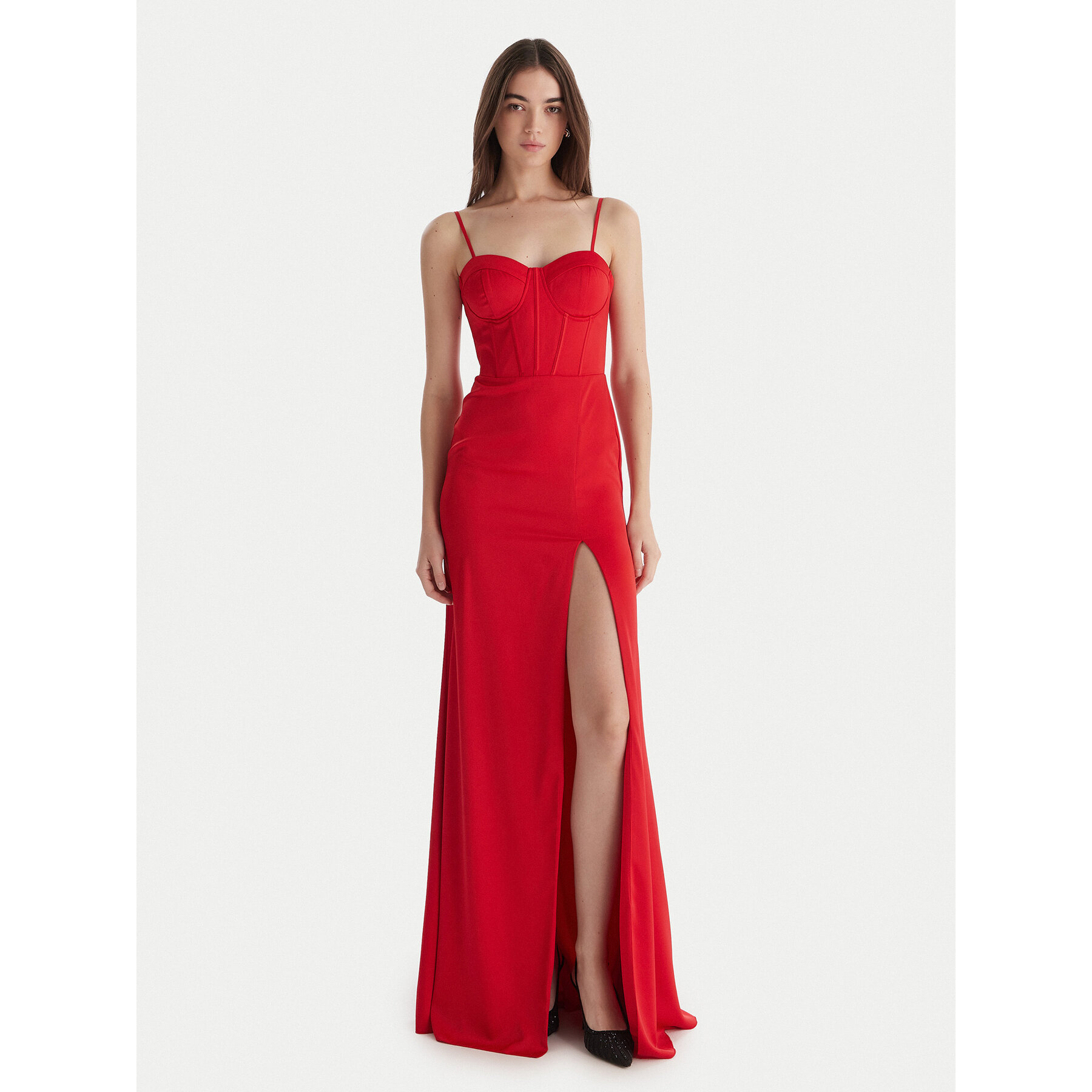 Artigli Abendkleid ACAB003486 Rot Regular Fit