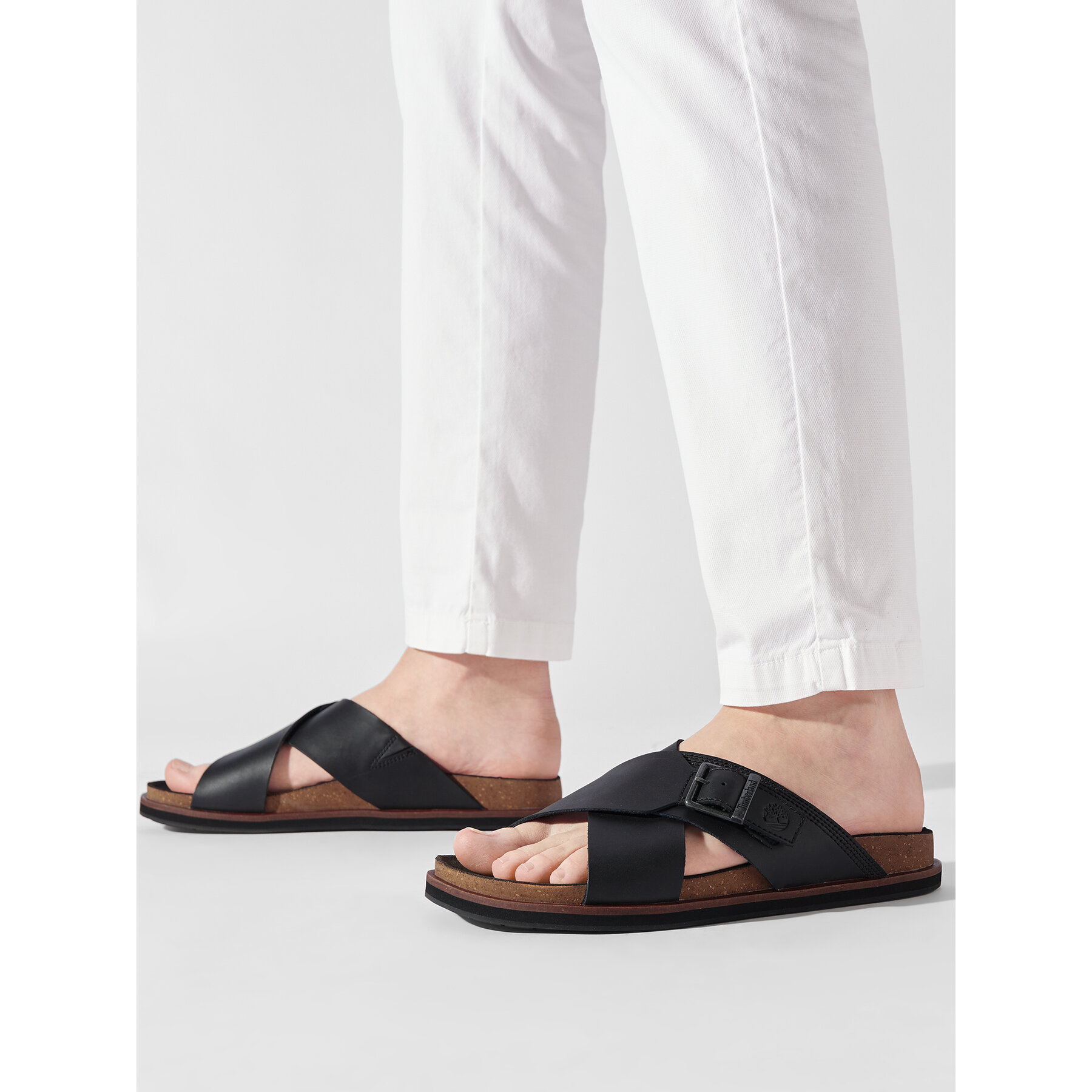 Natikače Timberland Amalfi Vibes Cross Slide TB0A2B65015 Crna