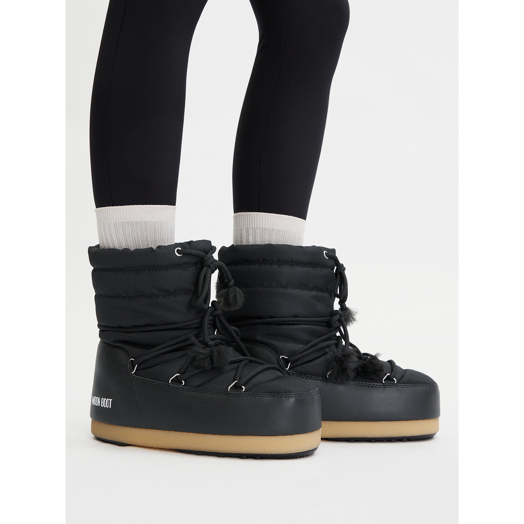 Škornji za sneg Moon Boot Evx Light Nylon 80D1470010 Črna