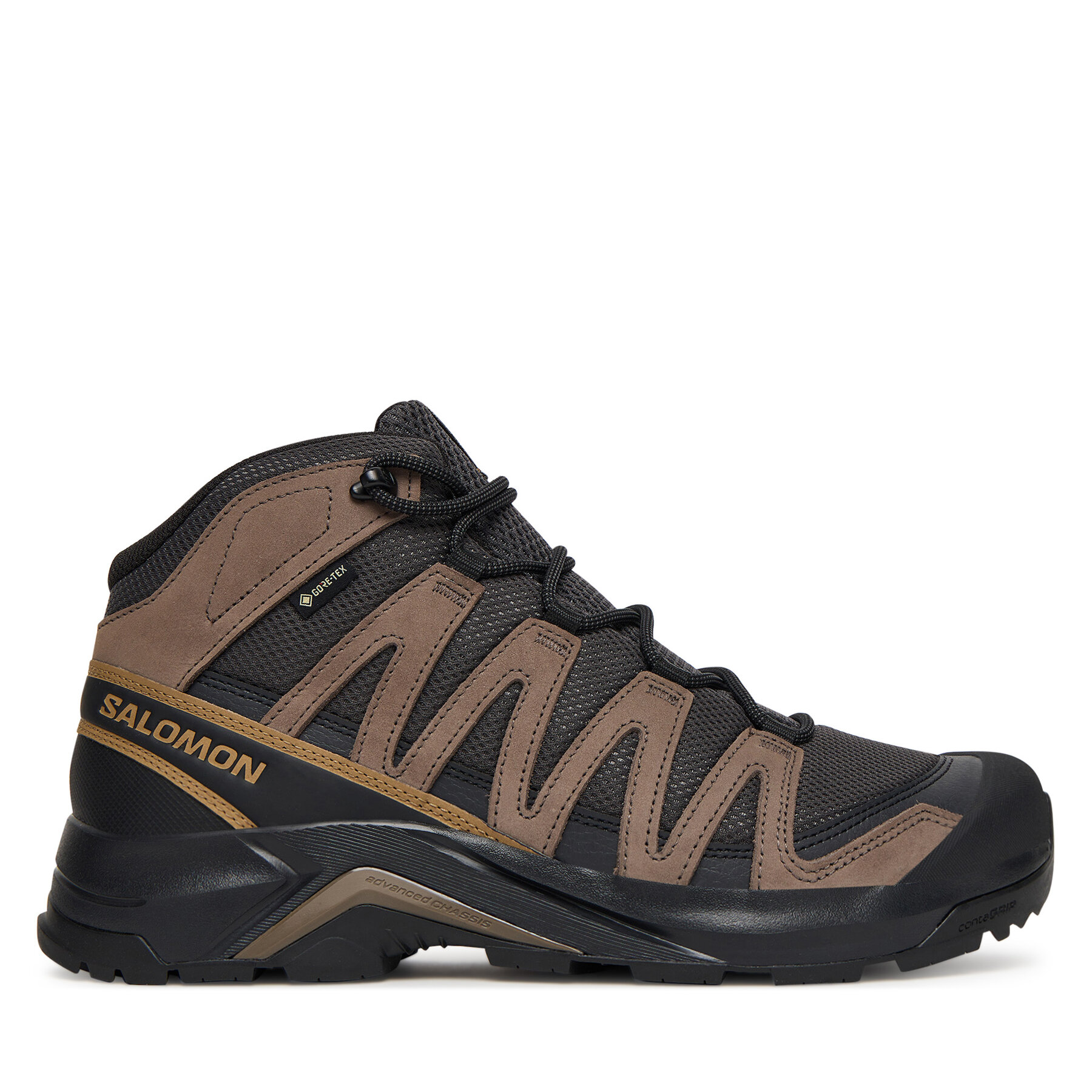Trekingová obuv Salomon X-Adventure Recon Mid Gore-Tex L47814500 Sivá