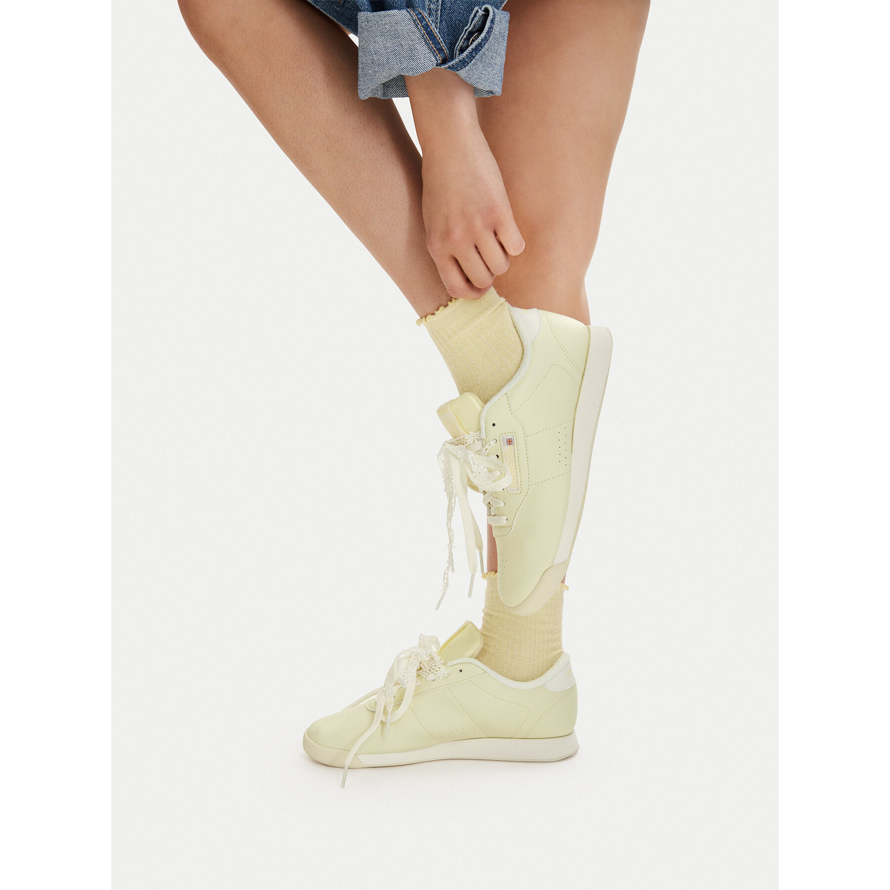 Αθλητικά Reebok C-Princess 100275778 Ανοιχτό κίτρινο
