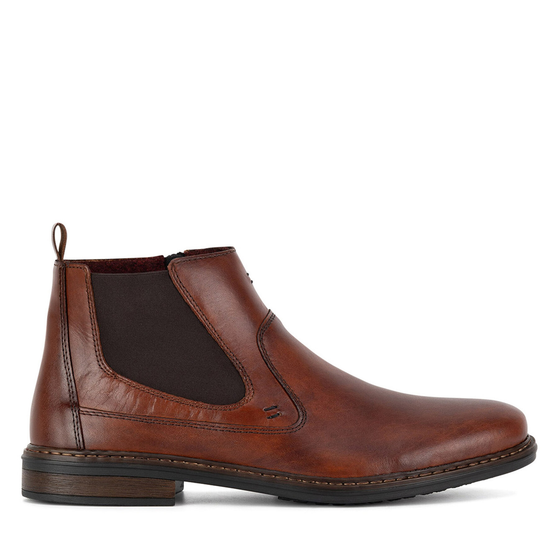 Polokozačky Rieker 37662-24 Hnědá
