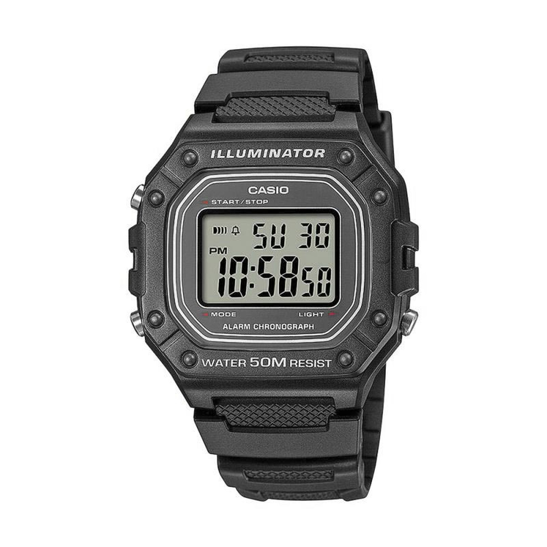 Ρολόι Casio W-218H-8AVEF Γκρι