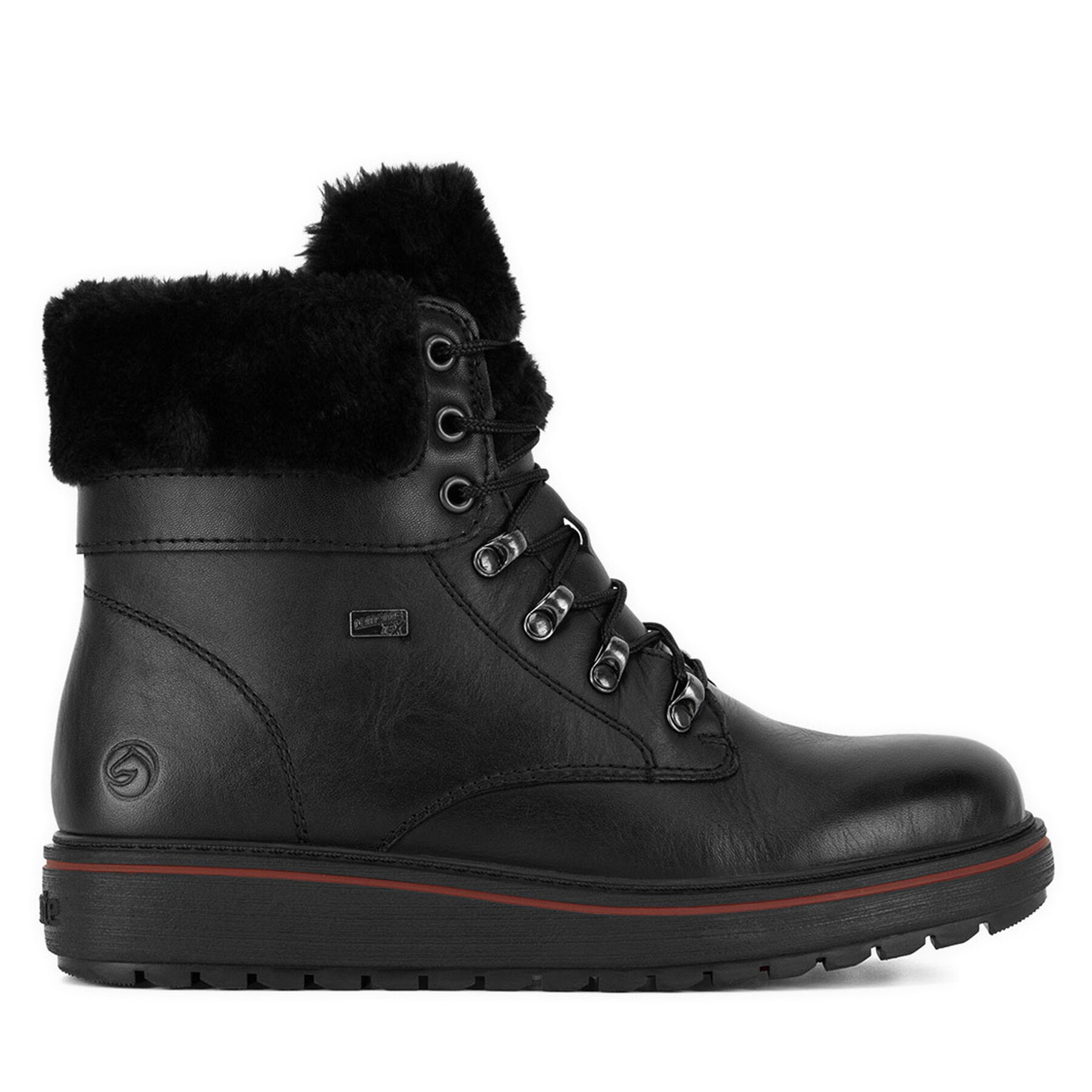 Botine Remonte D0U70-01 Negru