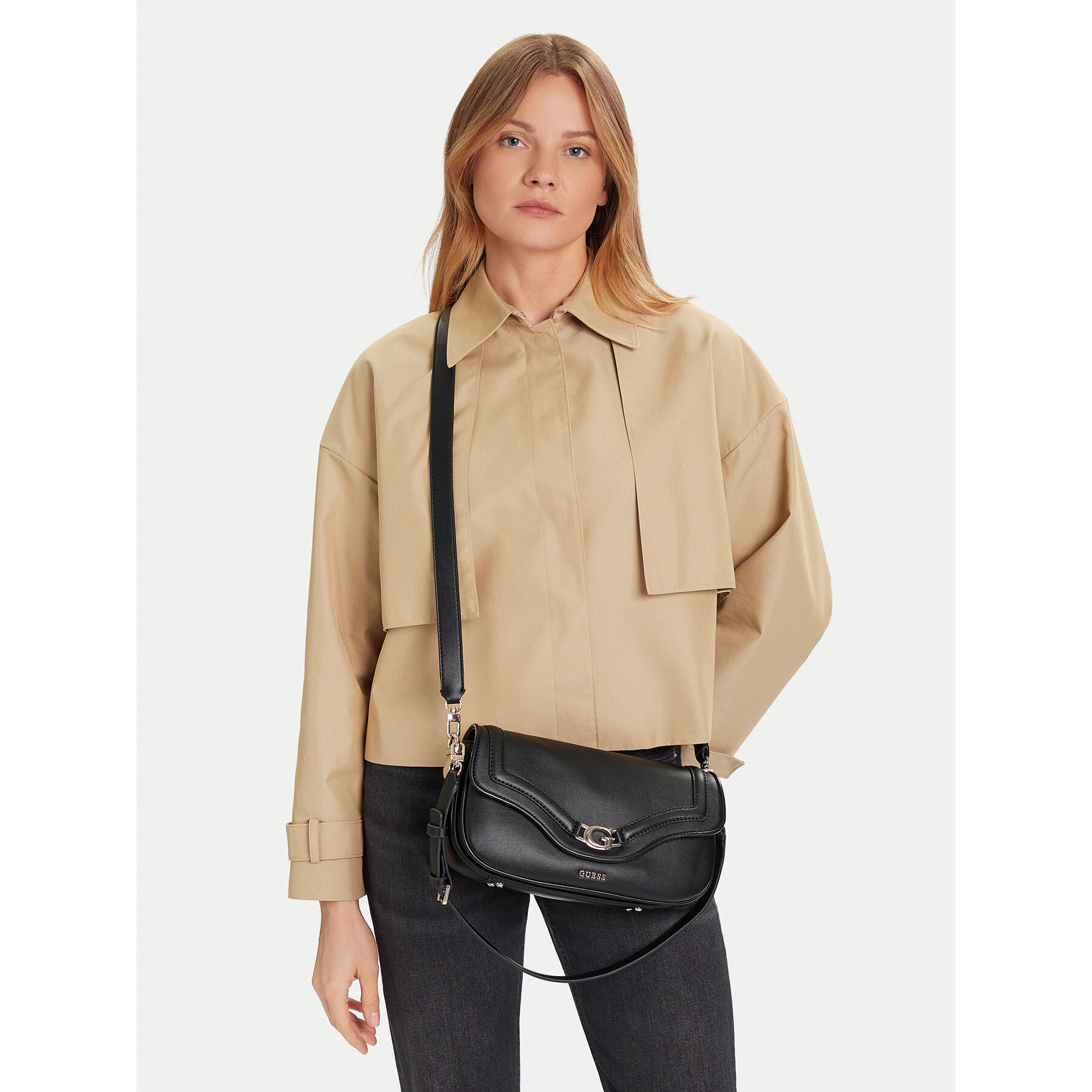 Дамска чанта Guess Dea HWBG79 93200 Черен