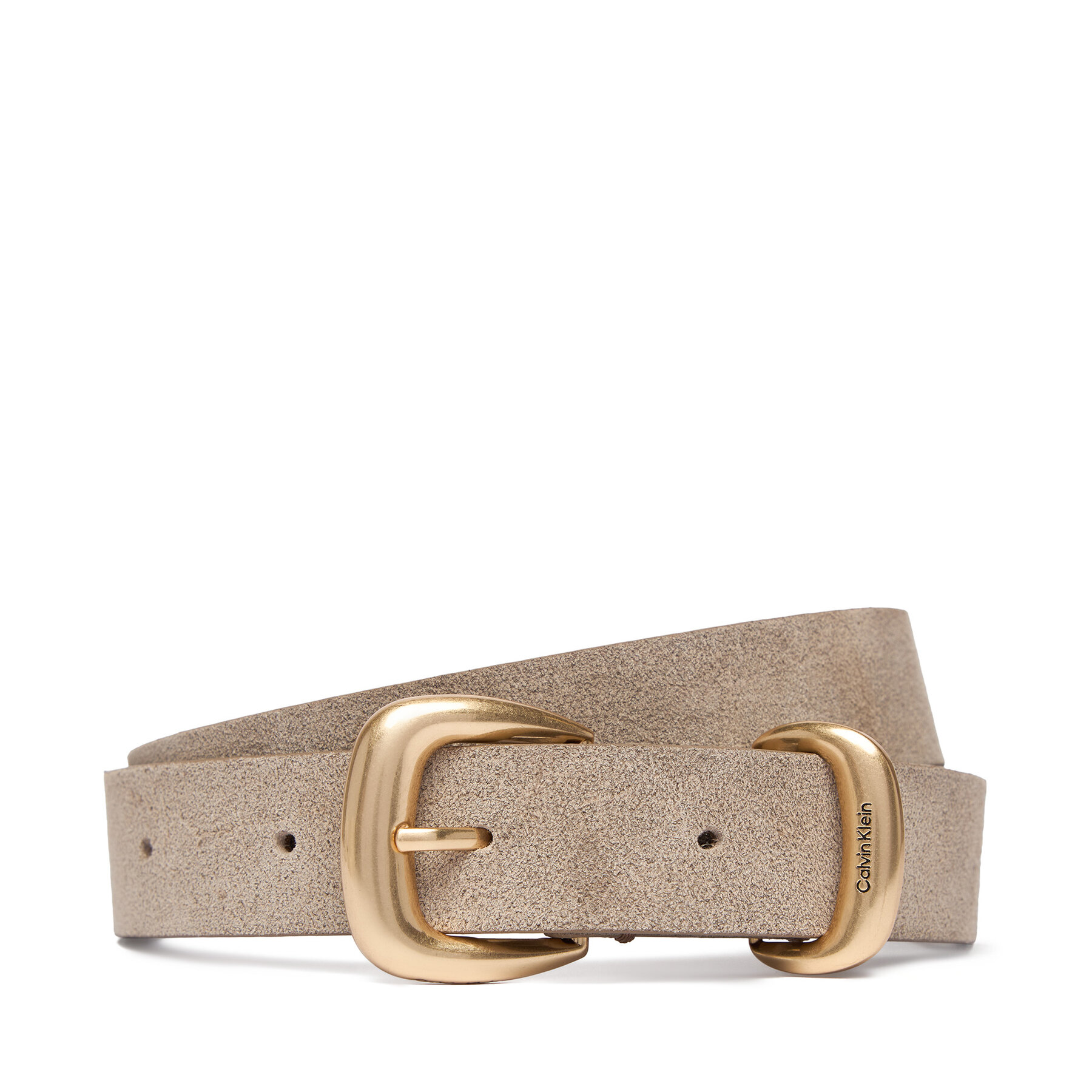 Дамски колан Calvin Klein 2Piece Suede Strap 25Mm LV04F7065G Бежов