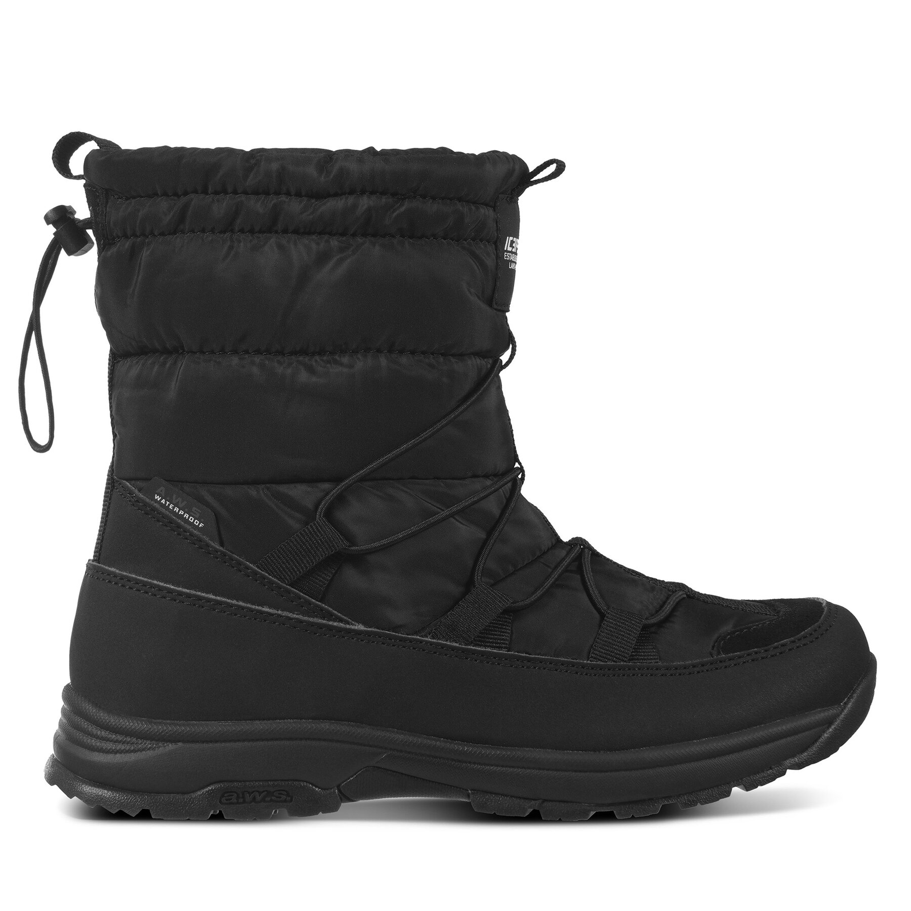 Cizme de zăpadă Icepeak Icepeak Albi Jr 72265 Negru