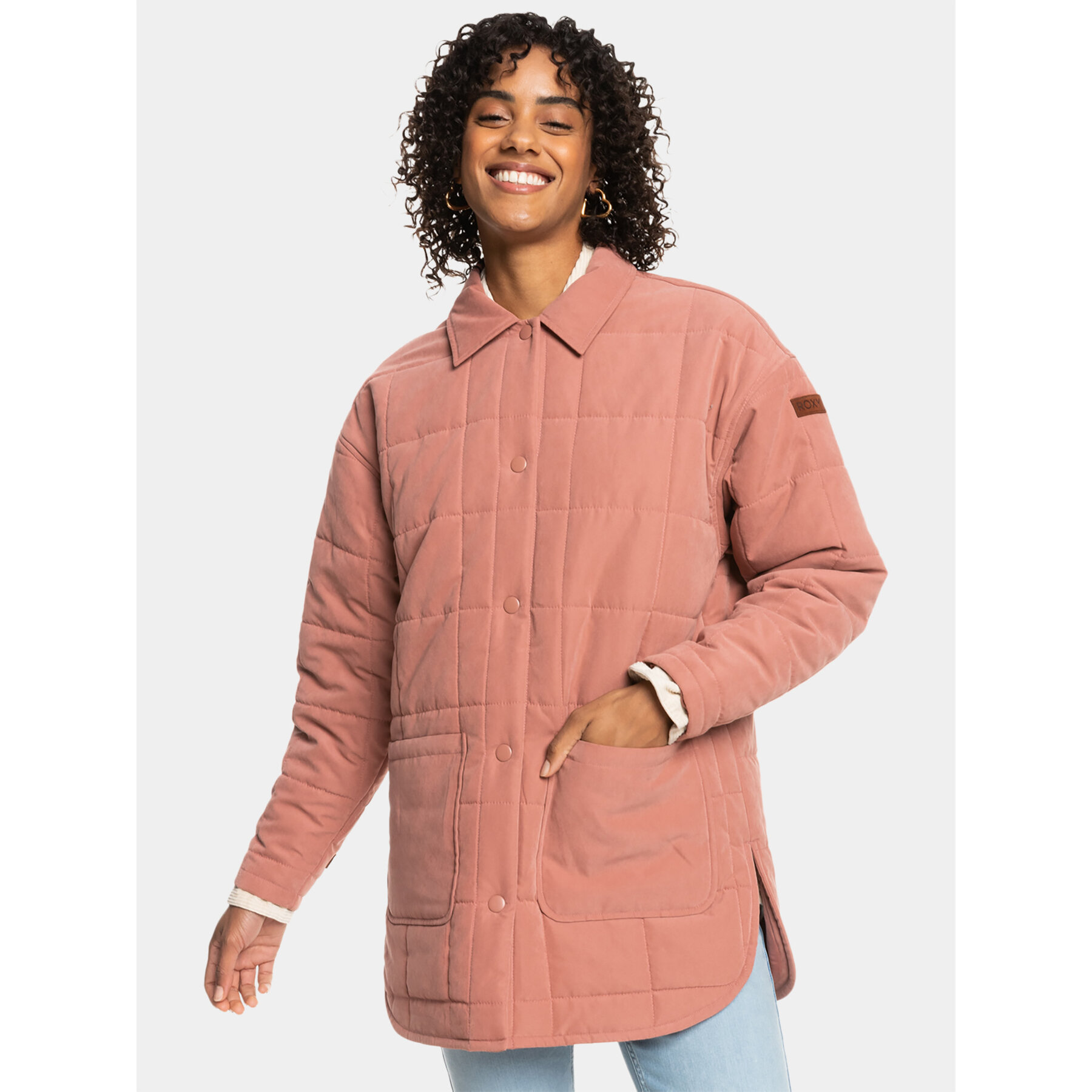 Roxy Übergangsjacke Next Up Jckt ERJJK03568 Orange Regular Fit