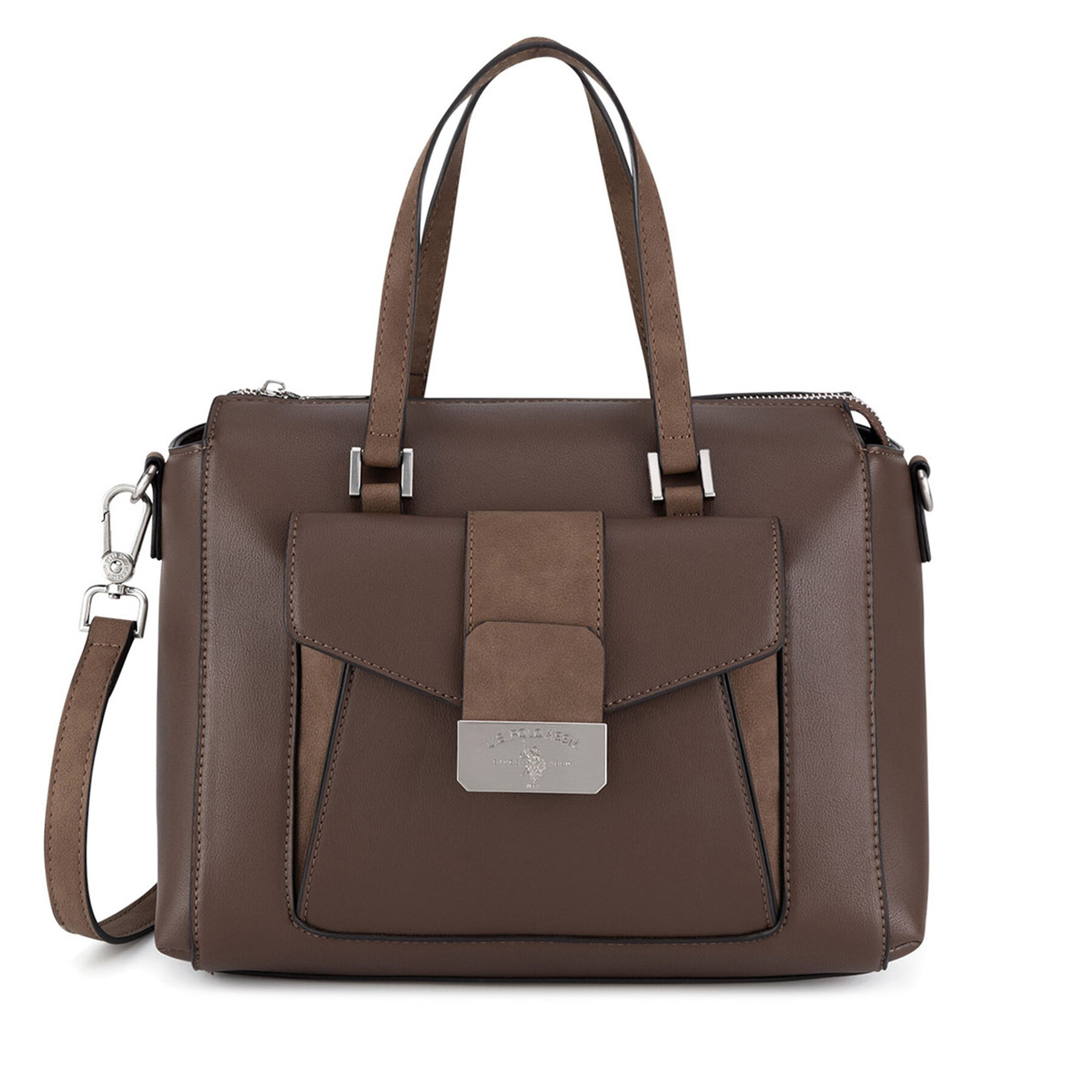 Bolso U.S. Polo Assn. BIUXT8423WVP Marrón