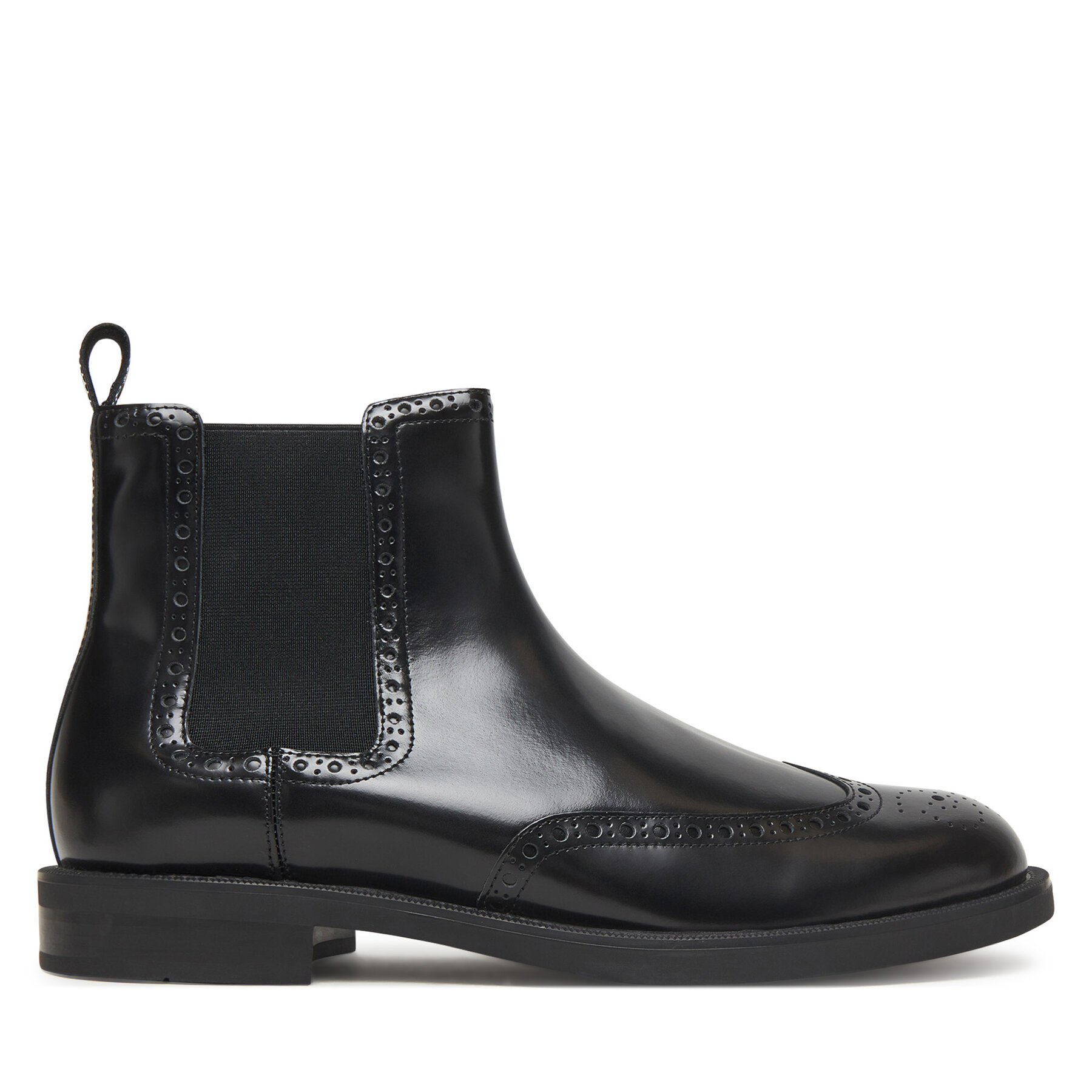 Bokacsizma Tommy Hilfiger Hilfiger Vogue FM0FM05765 Fekete