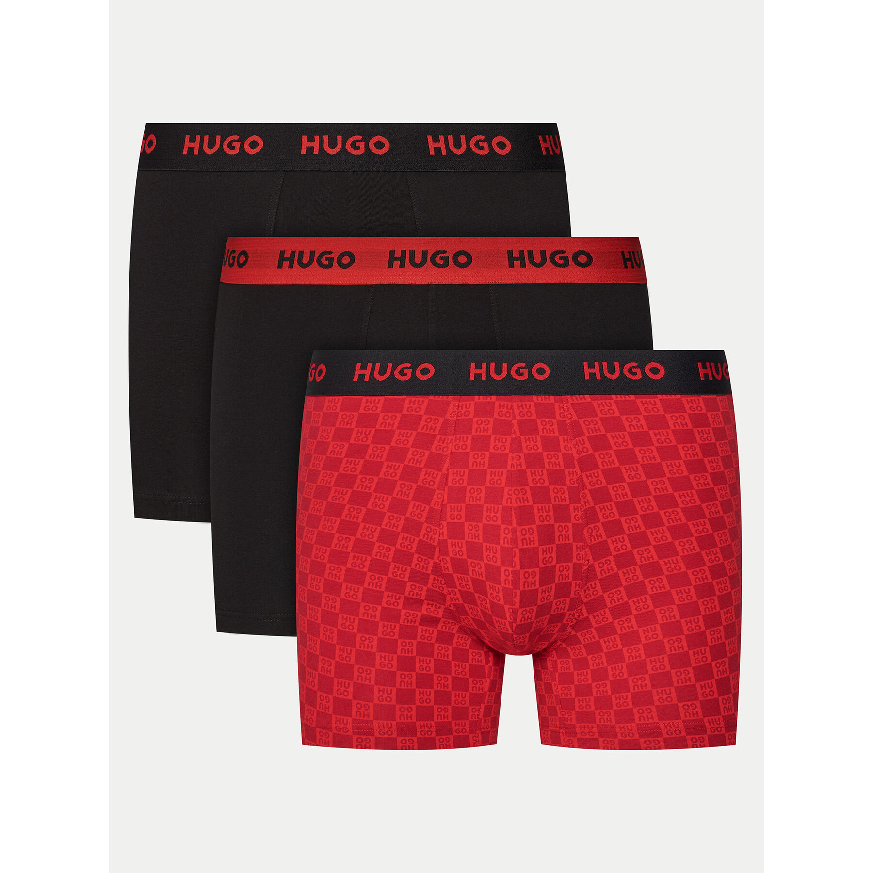 HUGO Set od 3 para bokserica 50532559 Šarena