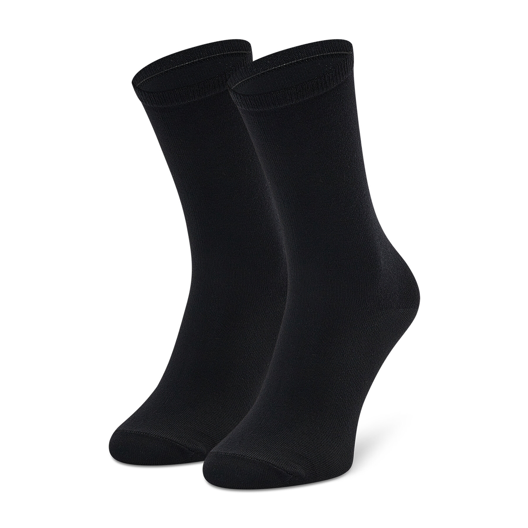 Κάλτσες Ψηλές Γυναικείες Pieces Elisa 17098332 Μαύρο
