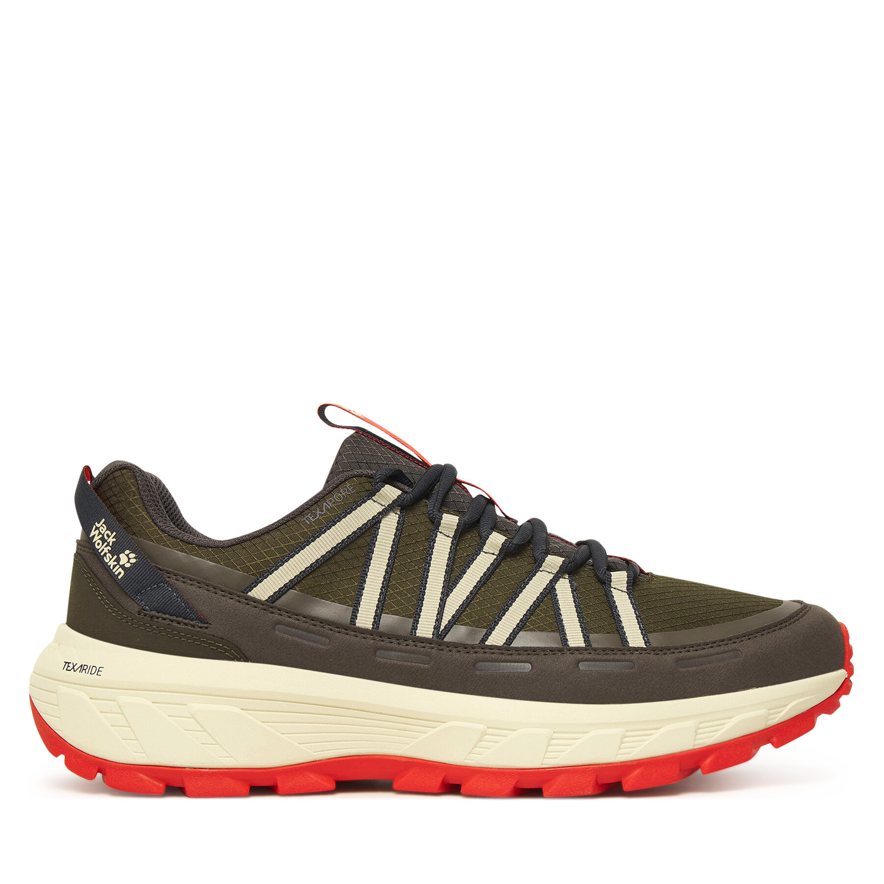 Jack Wolfskin Férfi Bakancs, Méret: 39.5, Khaki, Wild Hike Texapore Low M A65577