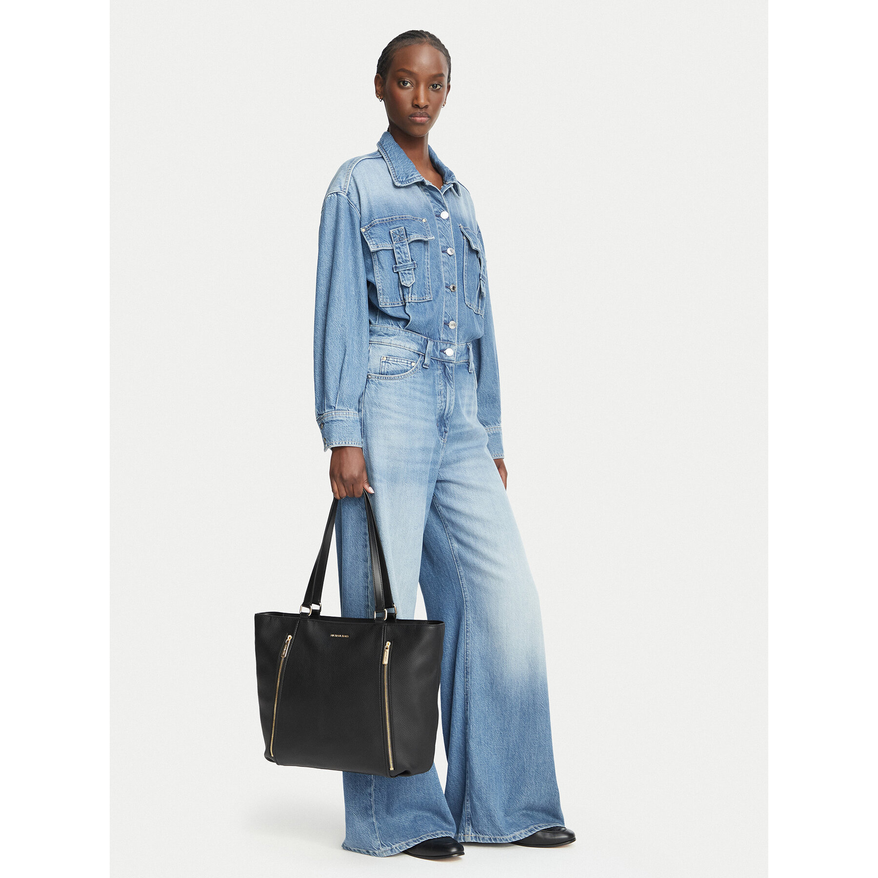 Geantă MICHAEL Michael Kors 30F6G6NT7I Negru