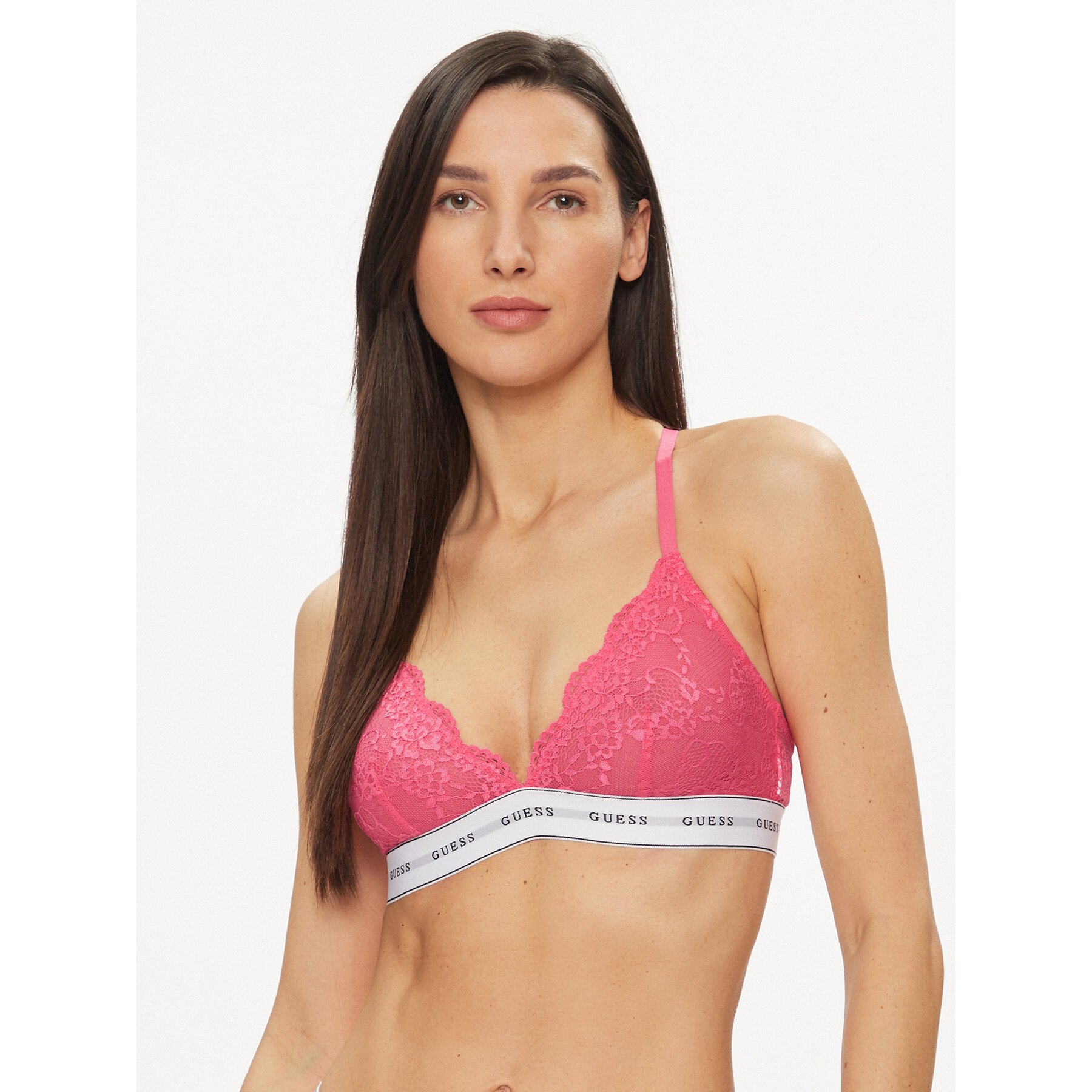 Guess Σουτιέν Bralette Belle O97C02 KBBT0 Ροζ