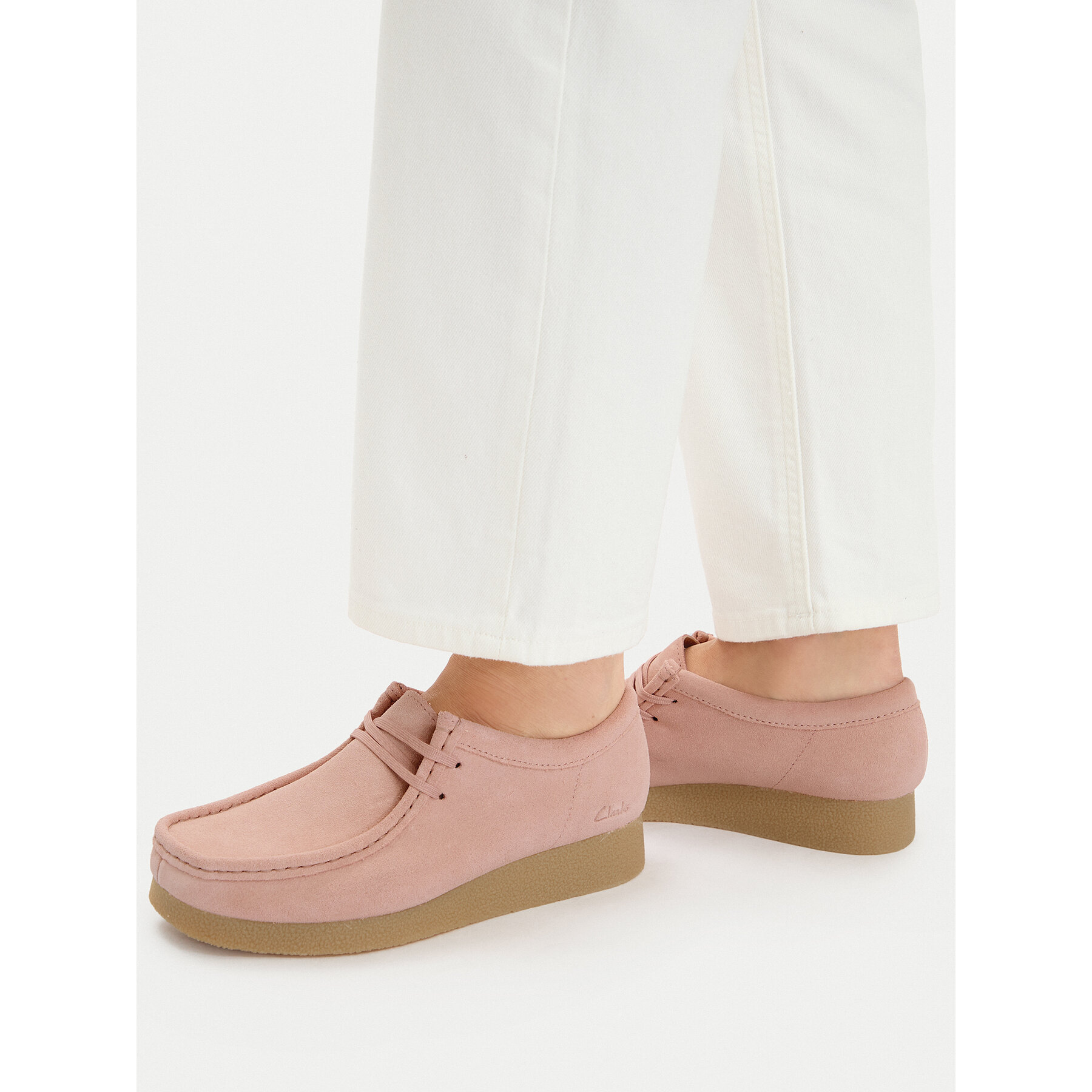 Pantofi Clarks WallabeeEVOSh 26186342 Roz