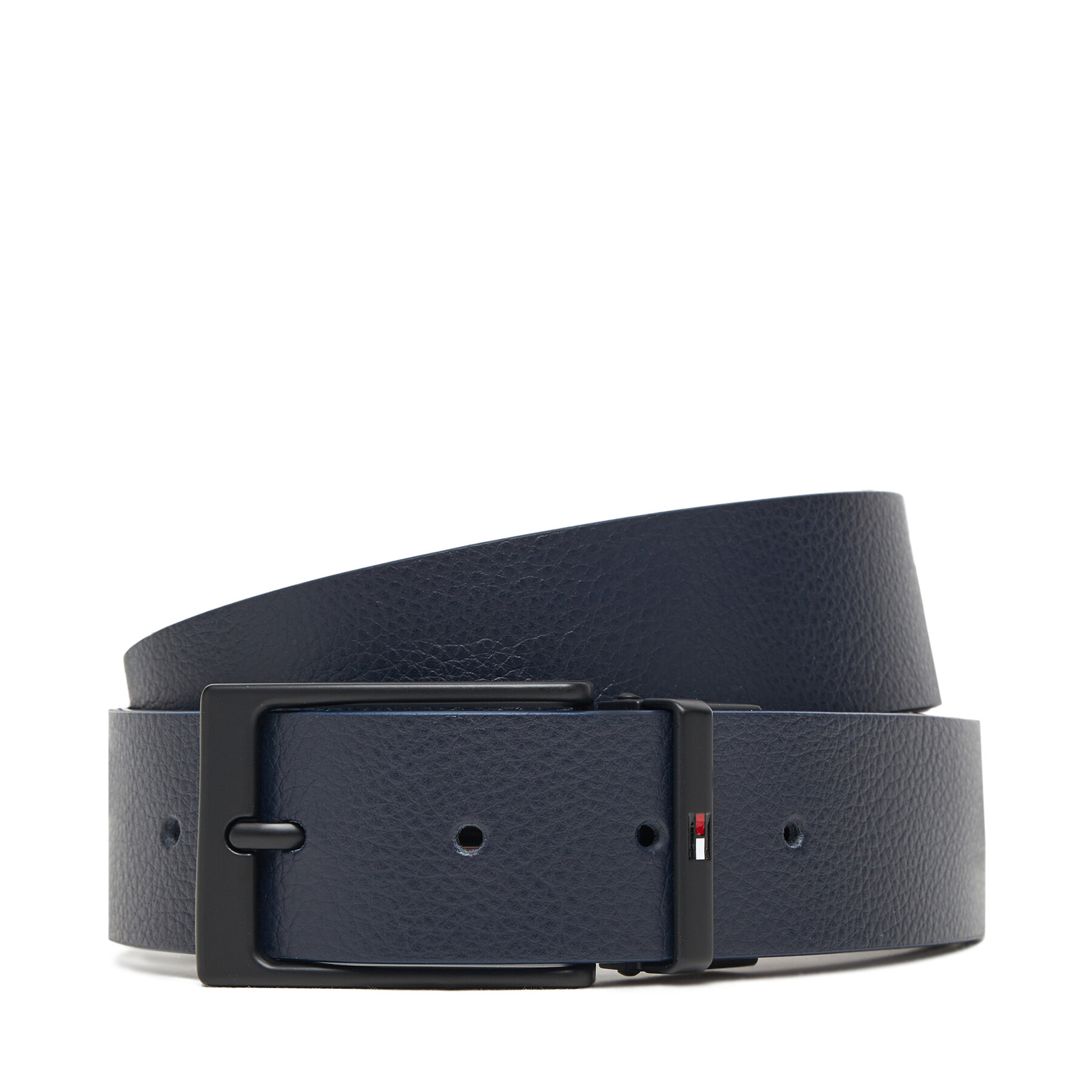 Pánsky opasok Tommy Hilfiger AM0AM13821 Tmavomodrá