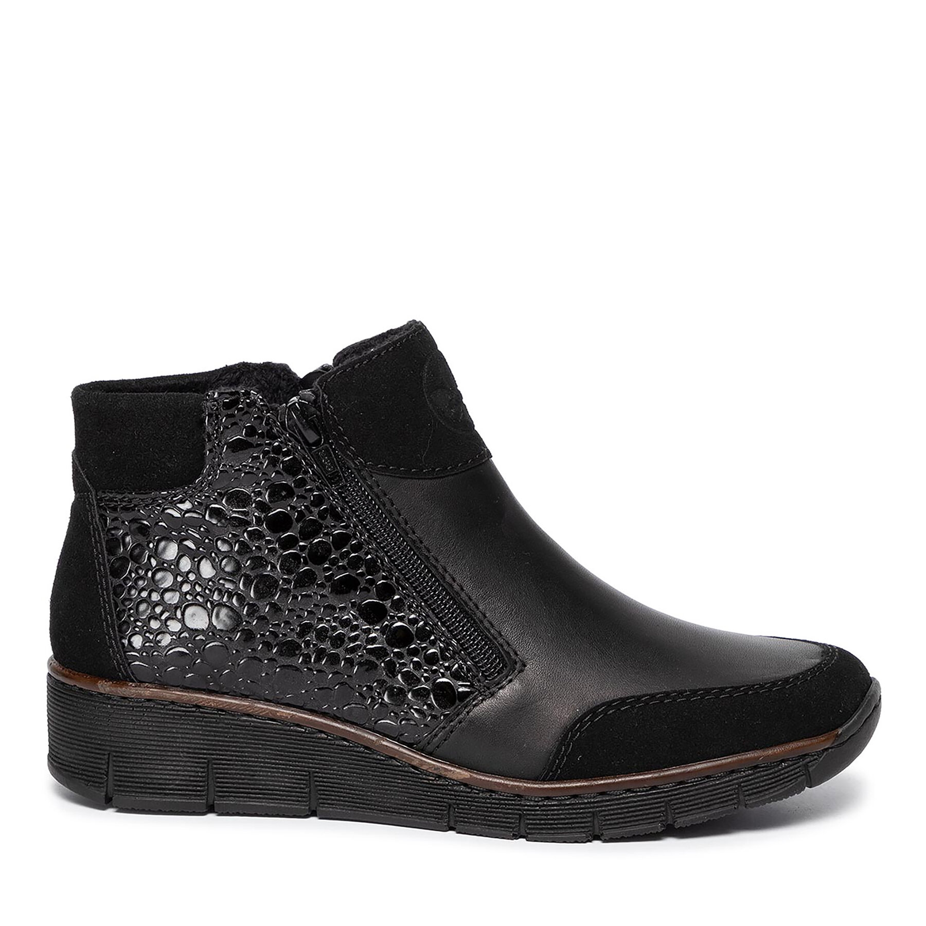 Stivaletti Rieker 53782-00 Nero