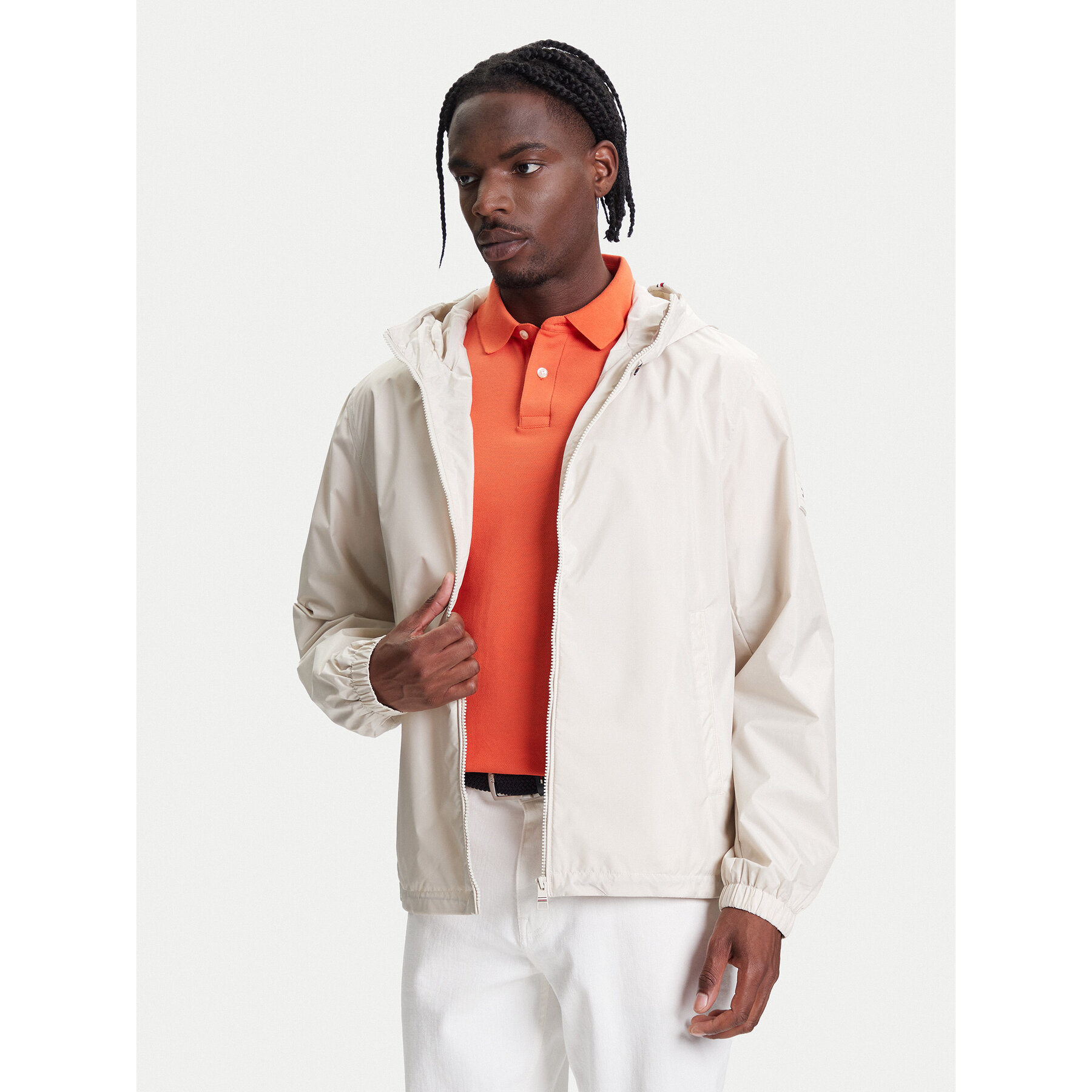 Tommy Hilfiger Übergangsjacke MW0MW40225 Beige Regular Fit