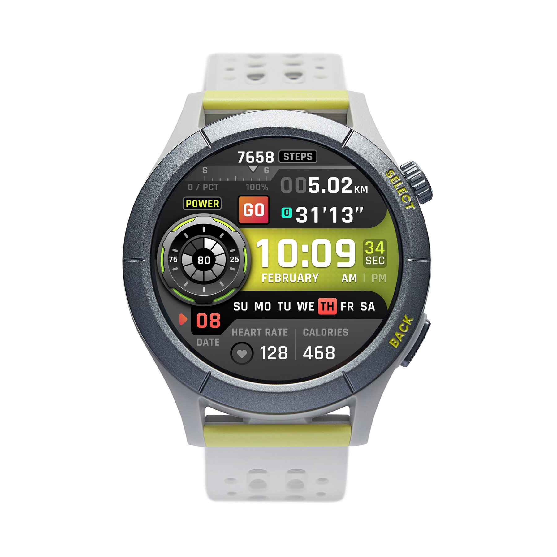 Viedpulkstenis Amazfit Cheetah R Speedster W2294TY1N Pelēks