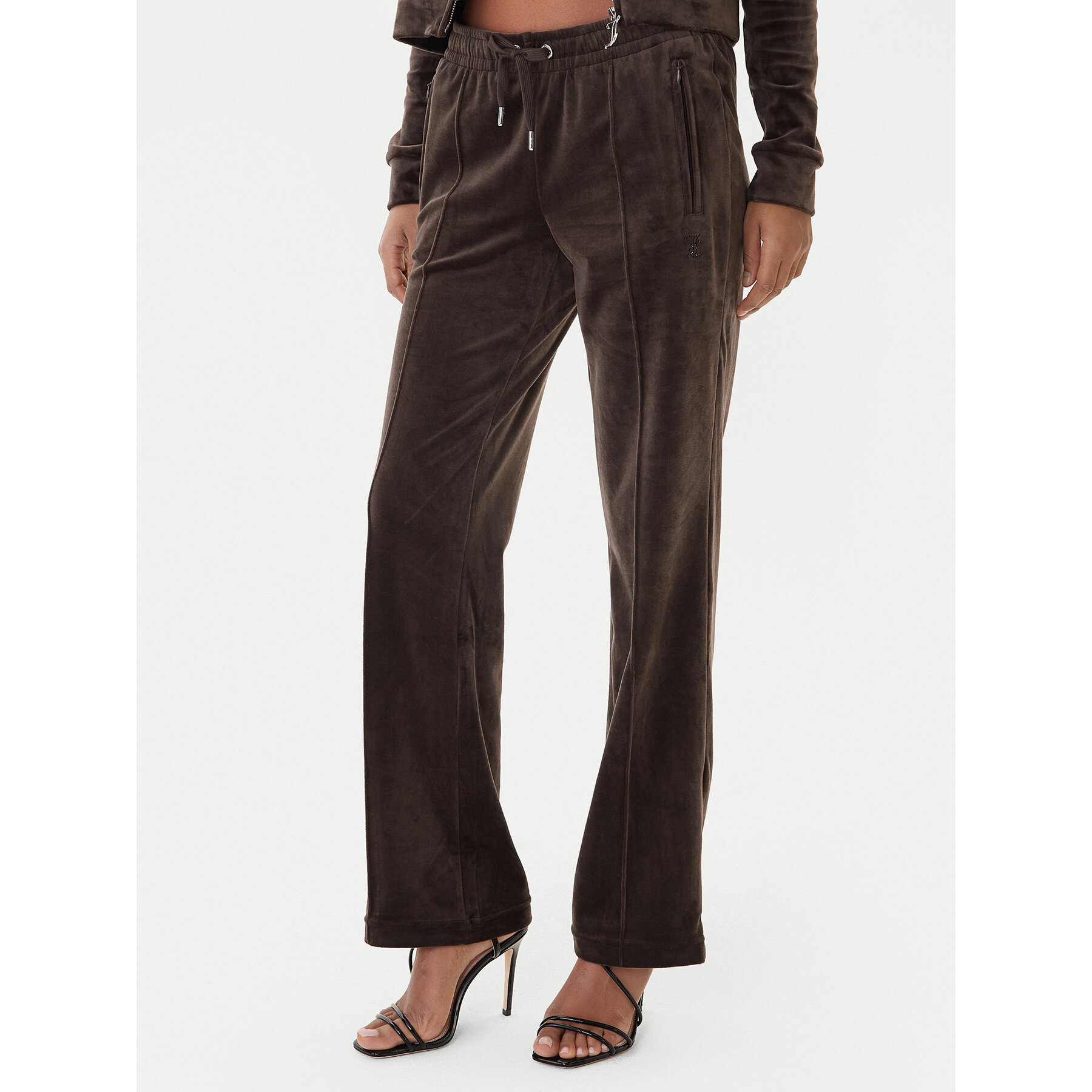 Juicy Couture Jogginghose Tina JCWBJ225307 Braun Regular Fit