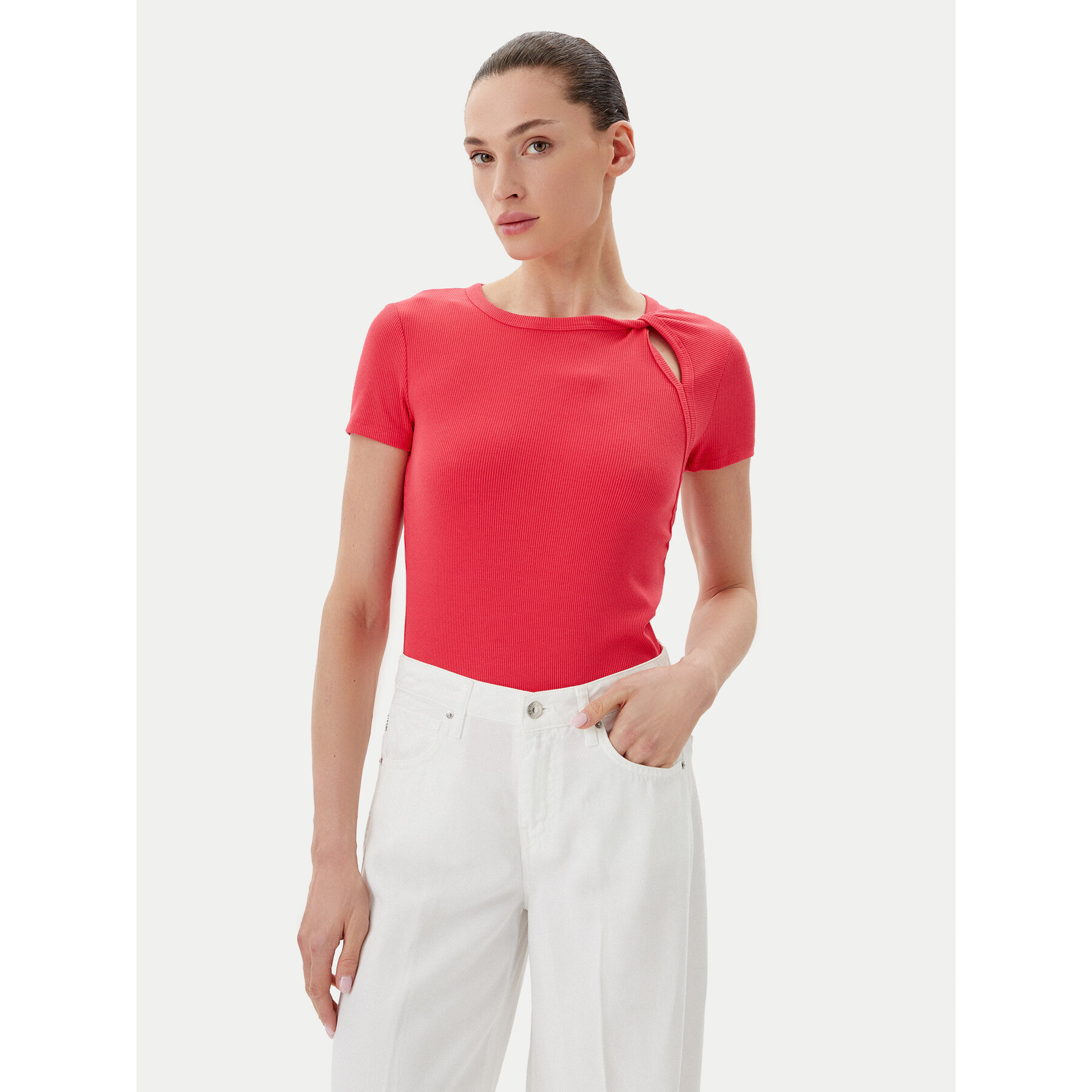 DKNY Póló P51H8APJ Koral Regular Fit