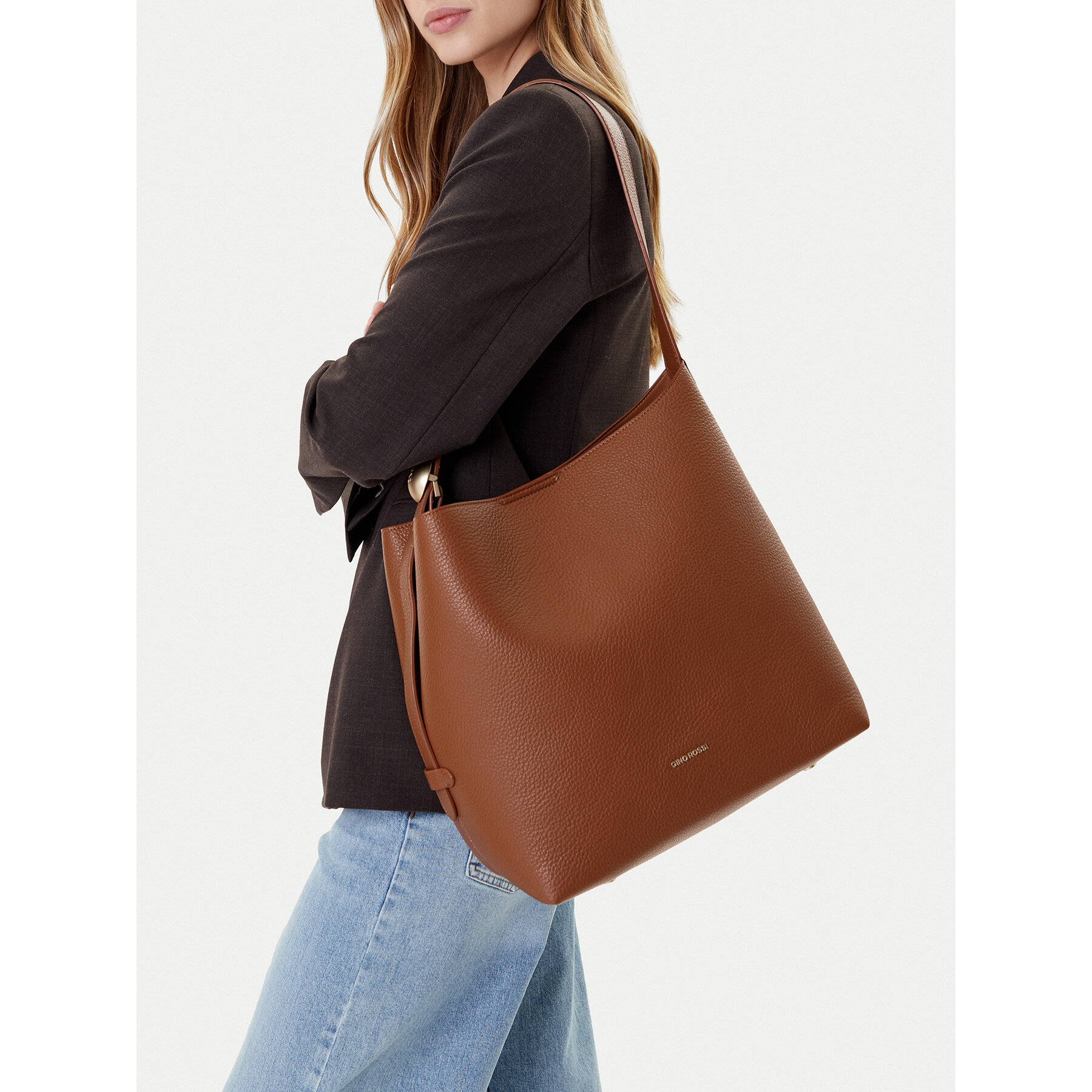 Borsetta Gino Rossi C-THANA-KQ031 Marrone