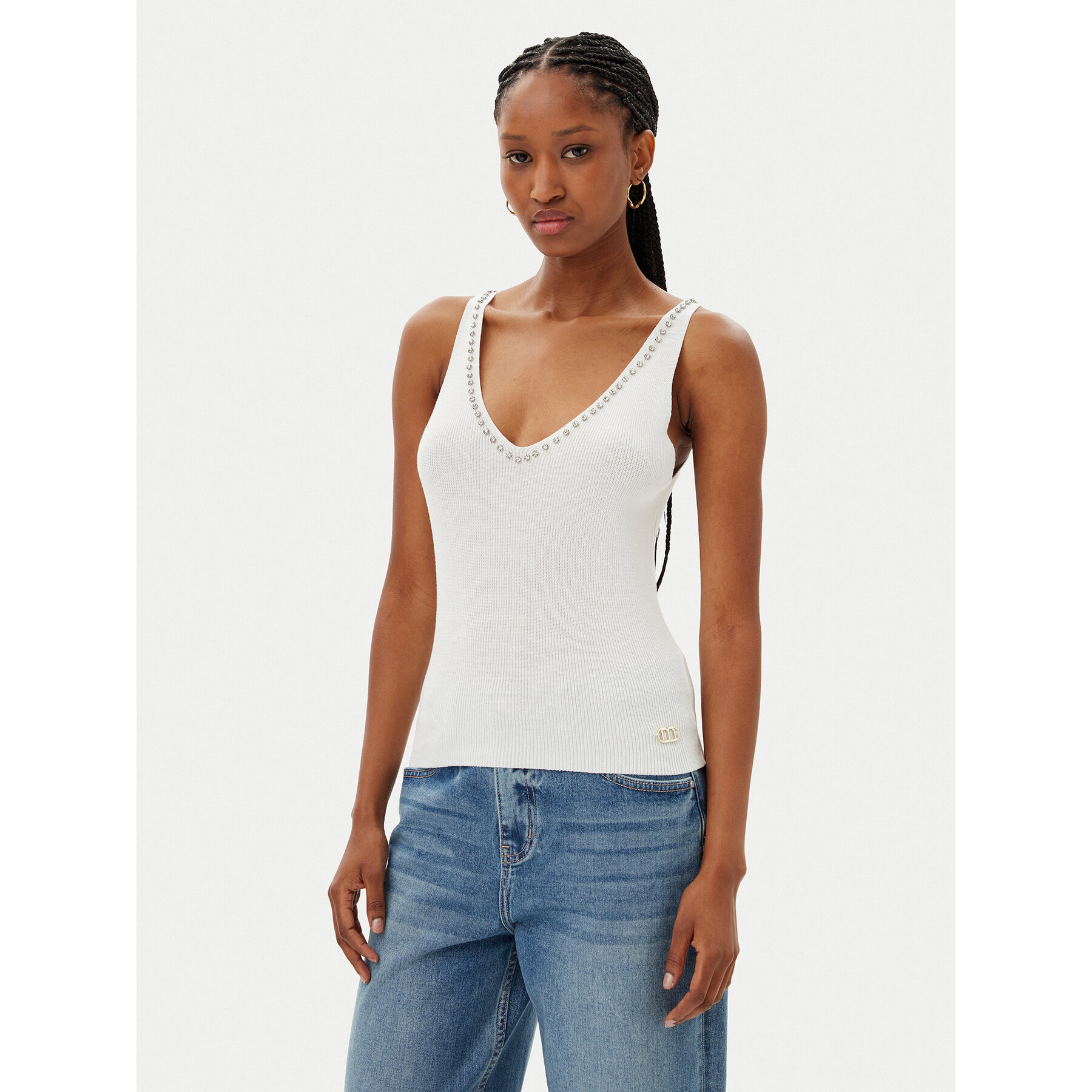 MET Top M10 288MG Bianco Regular Fit