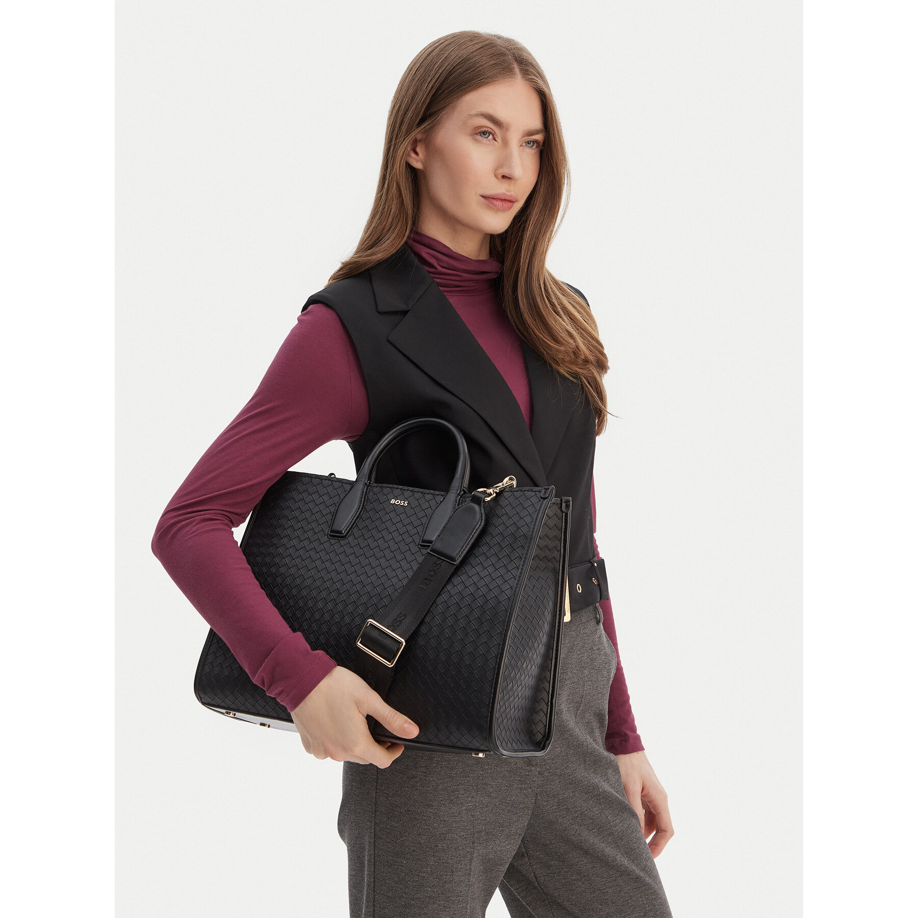 Geantă BOSS 50557997 Negru