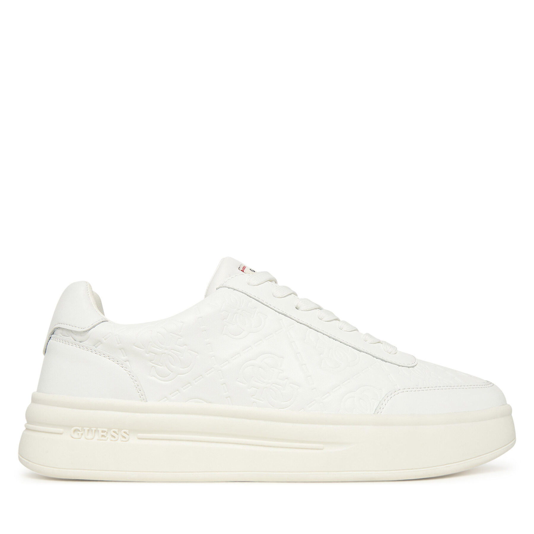 Sneakersy Guess FMFWI3 LEA12 Biela