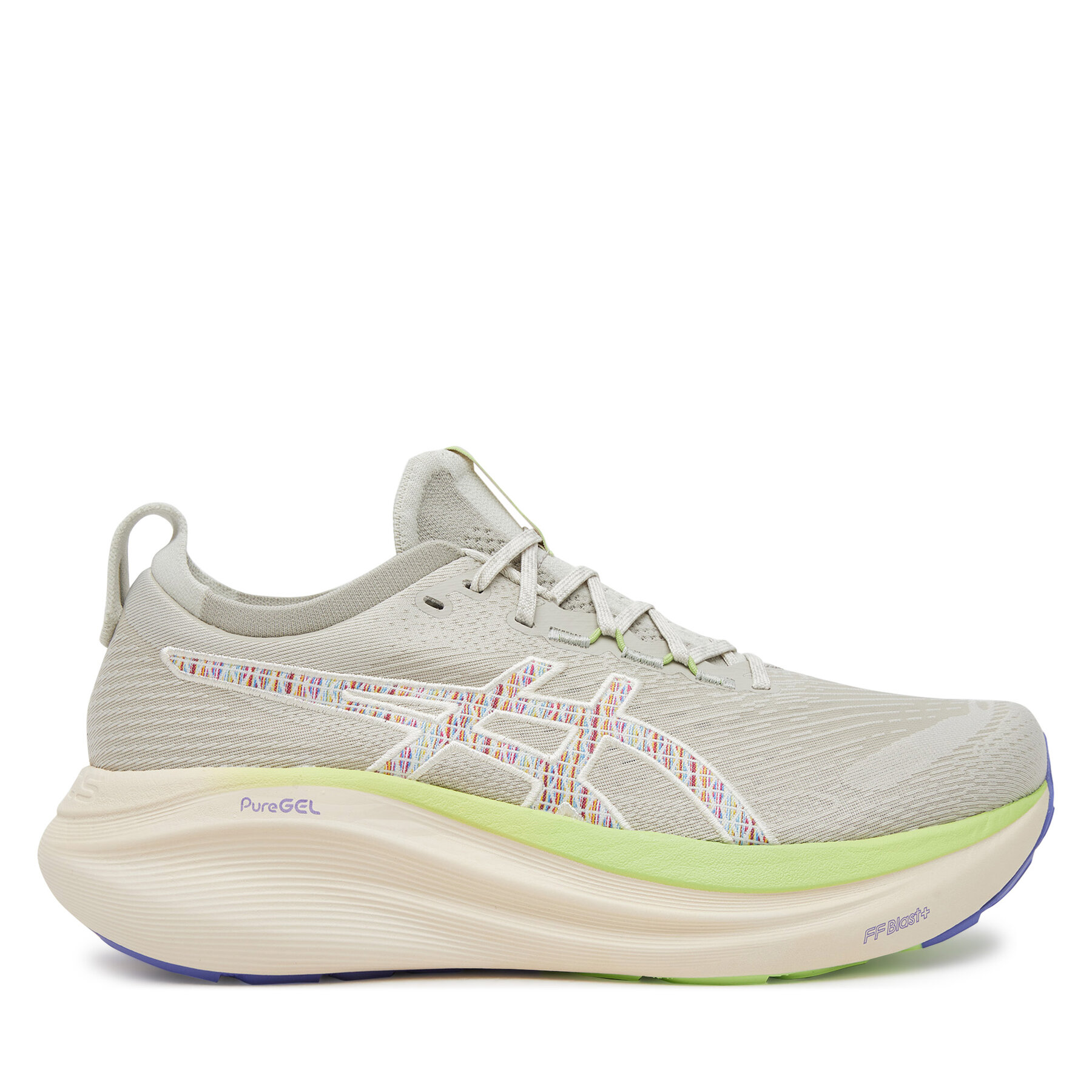Pánske Bežecké topánky Asics, Rozmer: 44_5, Zelená, Gel-Nimbus 27 Tr 1011C024