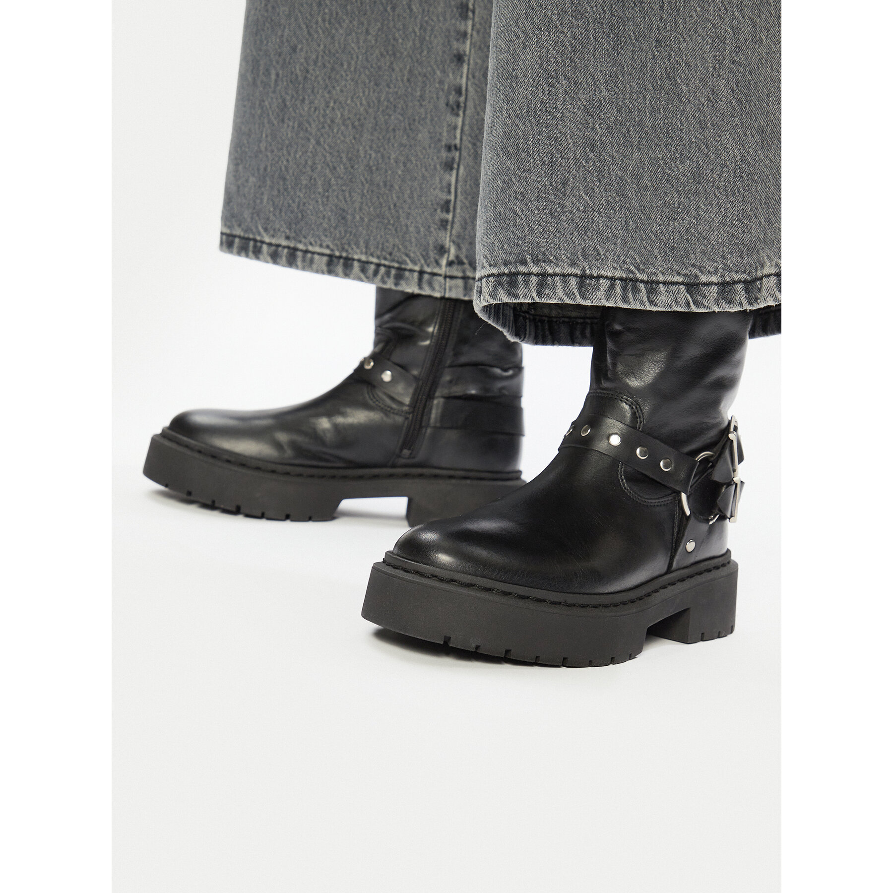 Botine Steve Madden Zwart SM11003405 Negru