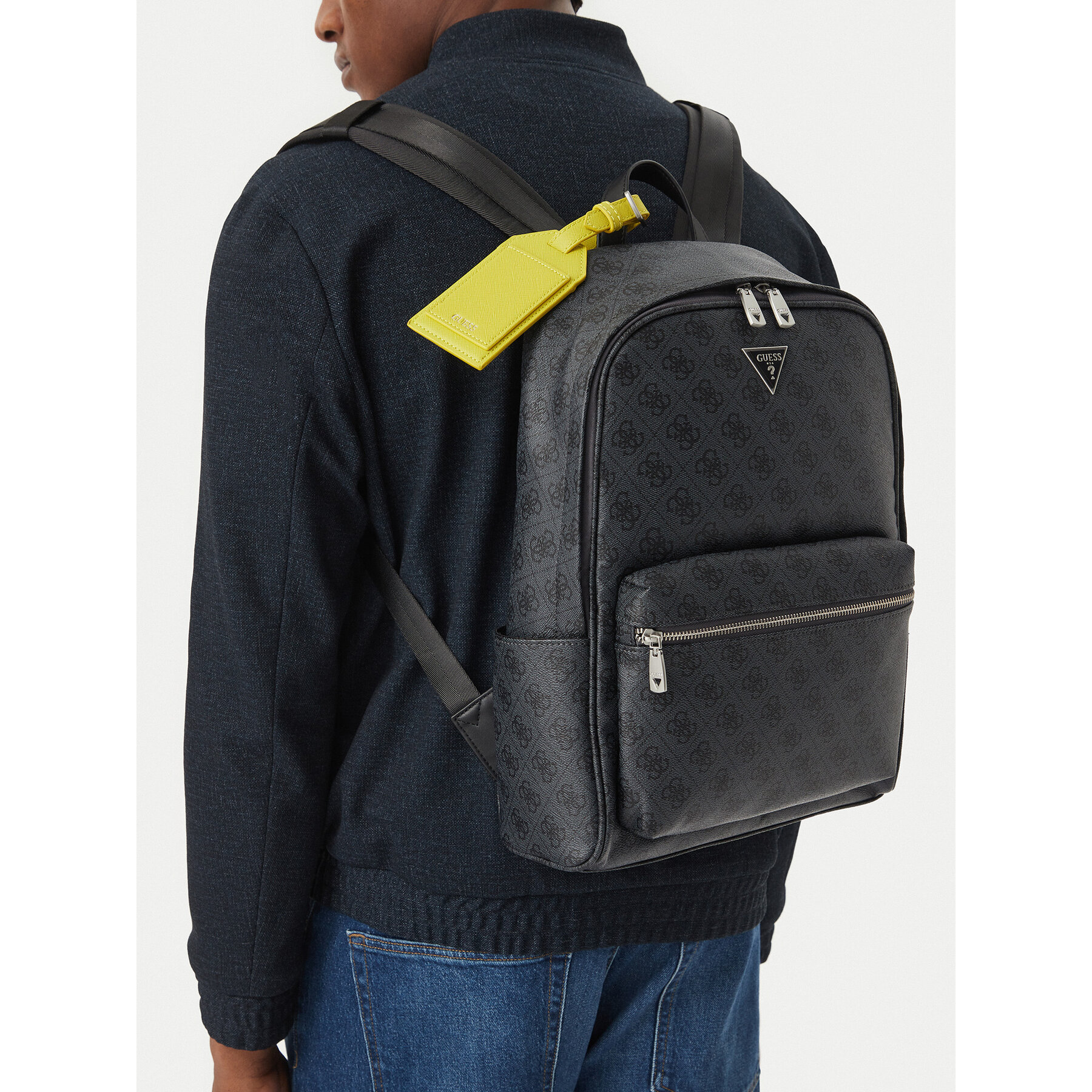 Mugursoma Guess HMMILO P6445 Melns