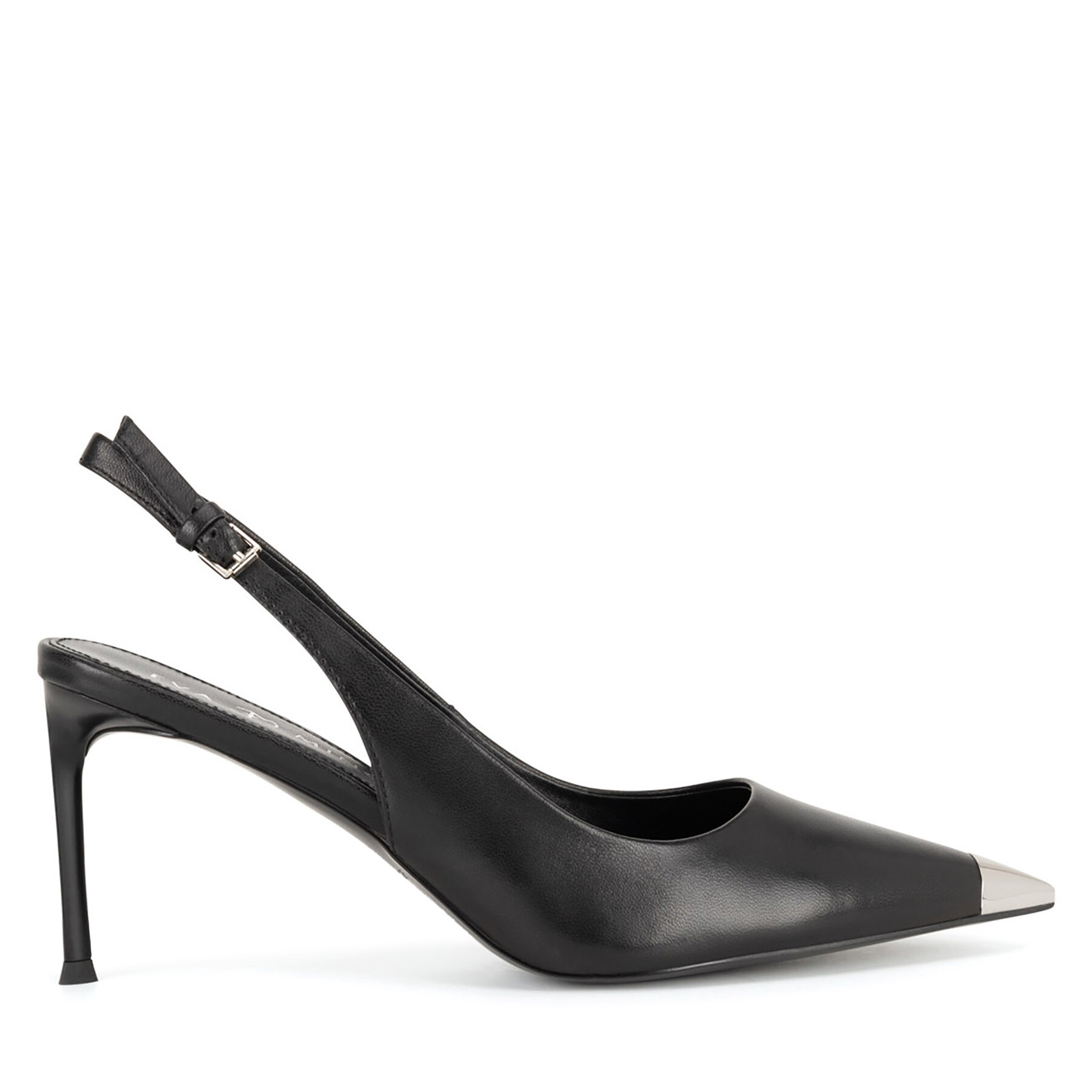 Pantofi cu toc subțire Eva Minge LIA-V1538-235-1 Negru