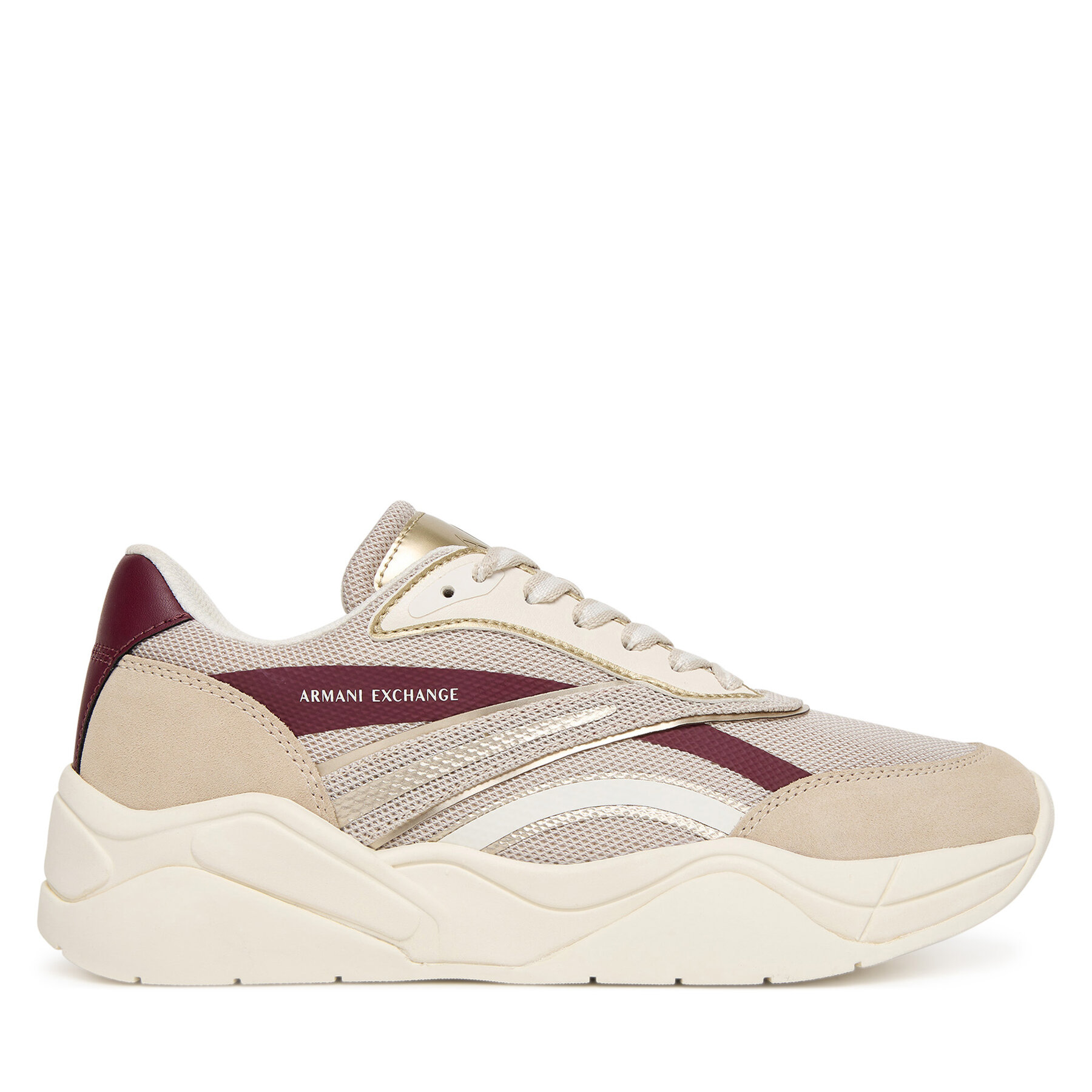 Sportcipők Armani Exchange XW001618 AF17444 MZ288 Bézs