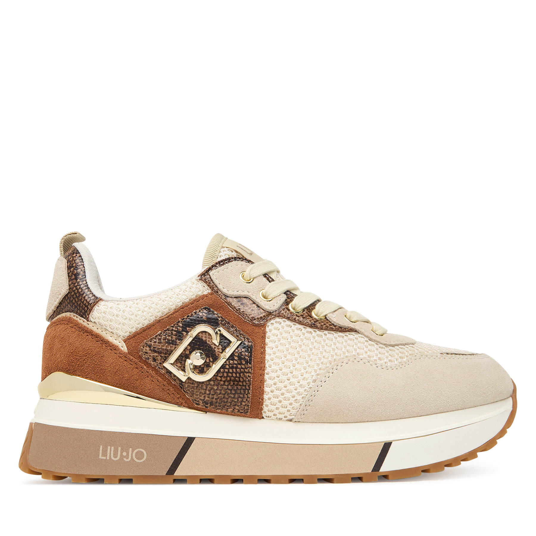 Sneakers Liu Jo Maxi Wonder BF5009 PX684 Bej
