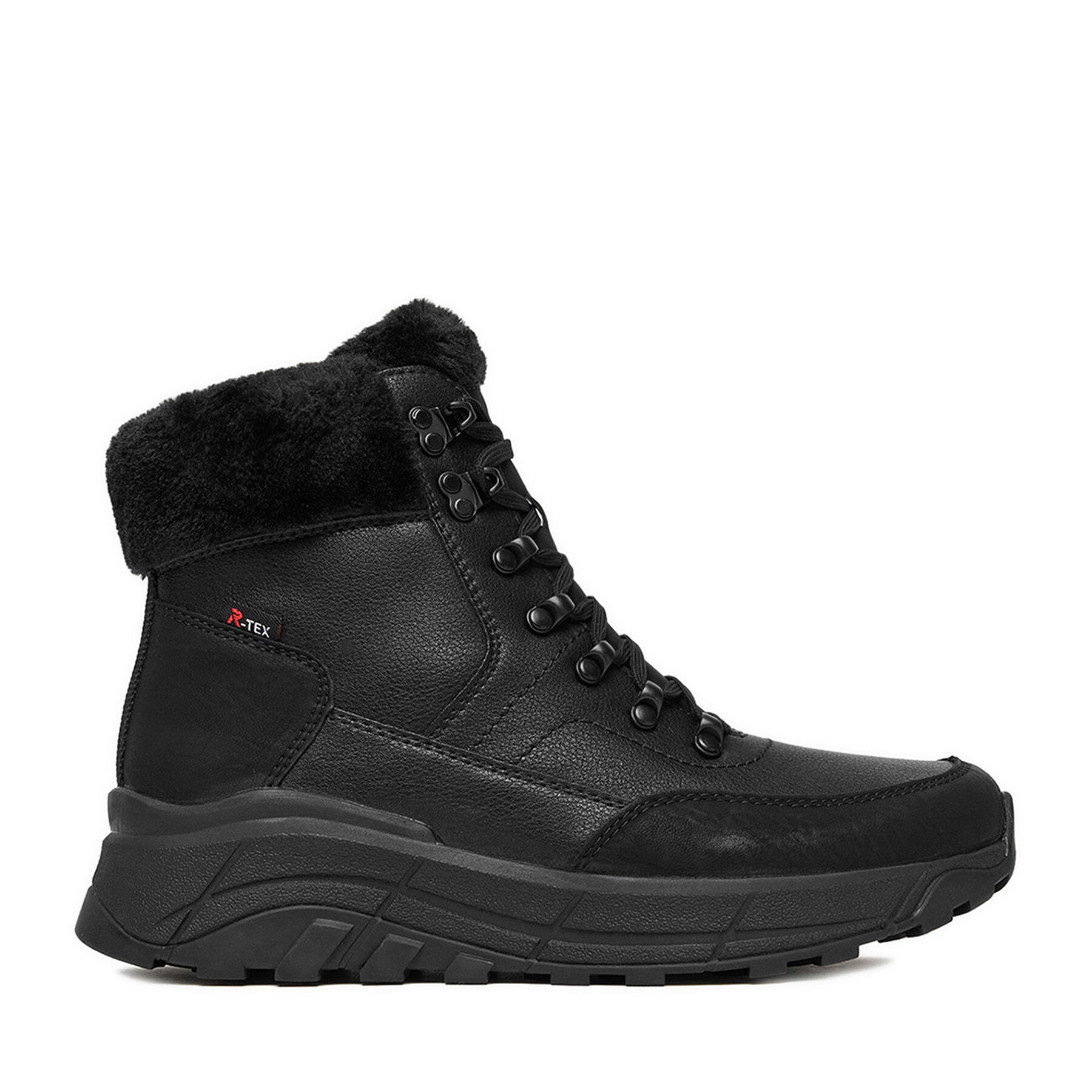 Ghete Rieker CEO-W0063-02 Negru