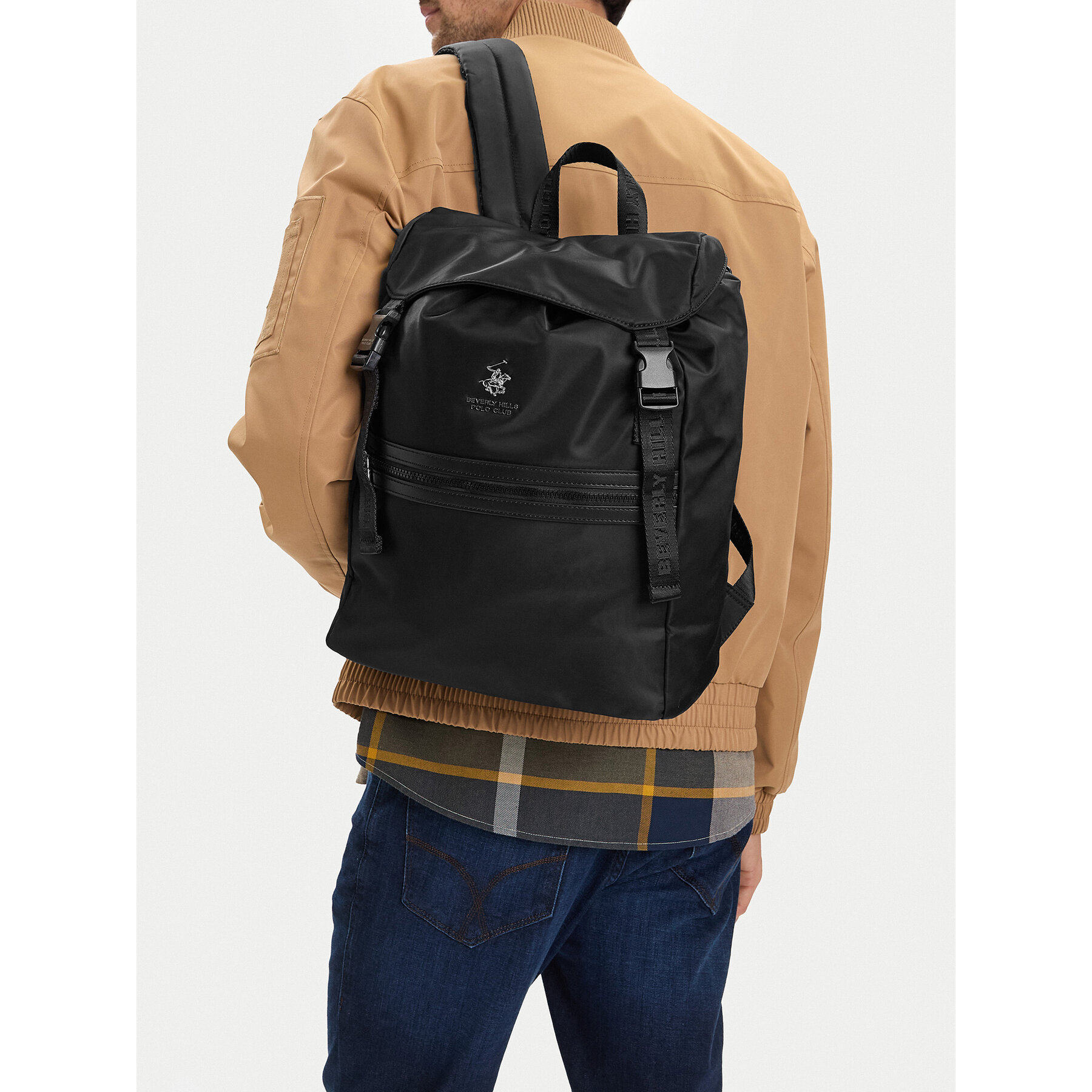 Rucsac Beverly Hills Polo Club C-BHPC-B-006-08 Negru