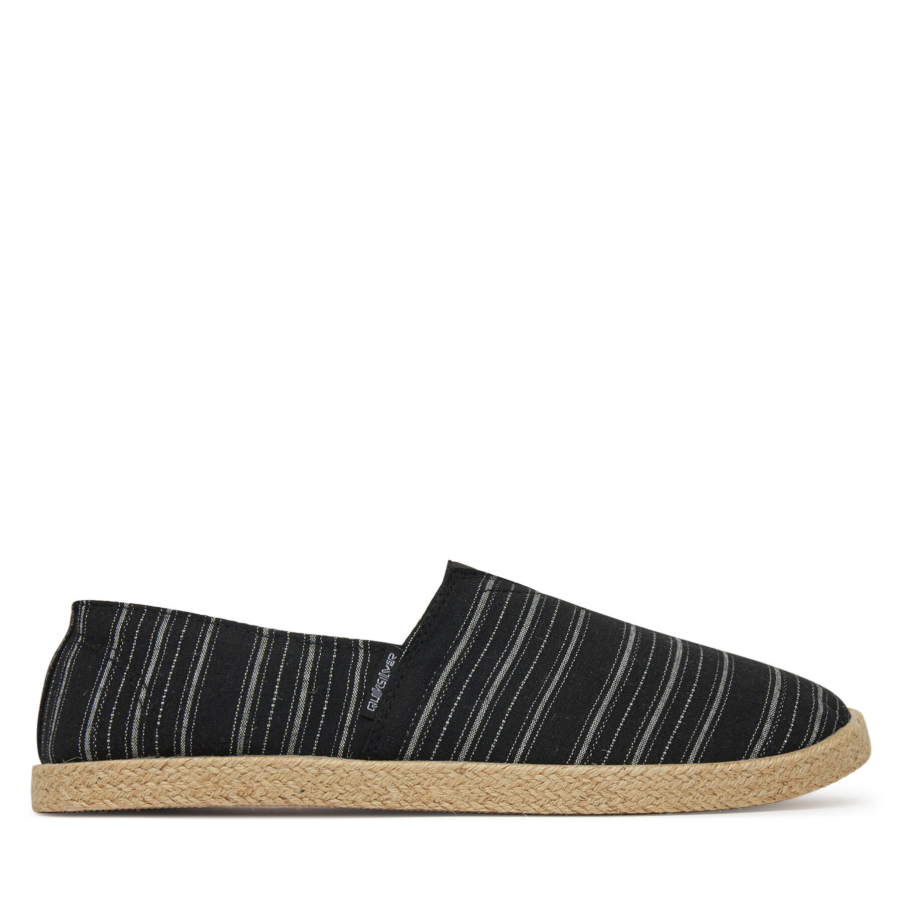 Quiksilver Hombre Alpargatas, Talla : 40, Negro, WAVESTRIDE-01