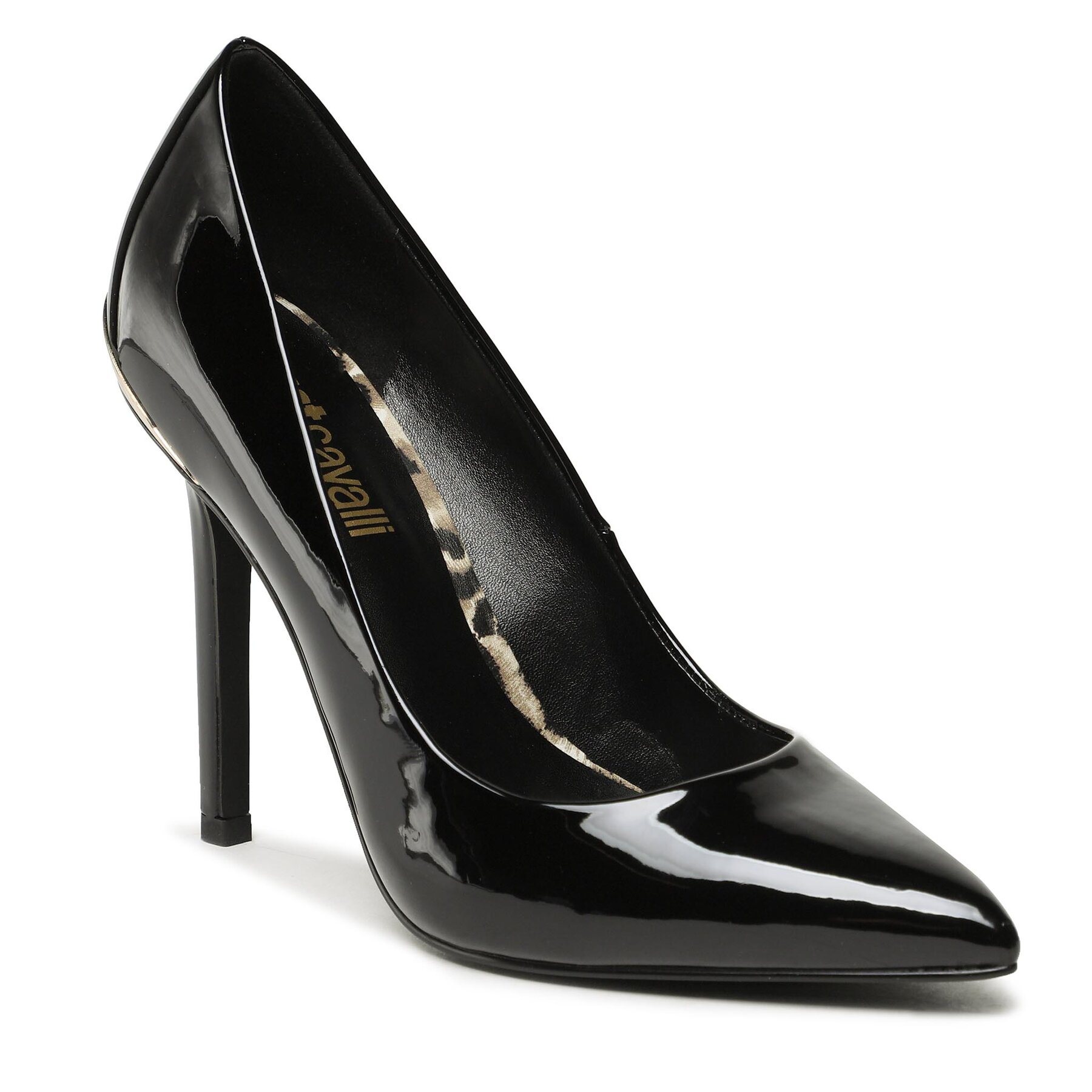 Pantofi cu toc subțire Just Cavalli 74RB3S01 899 74RB3S01 imagine super redus 2022