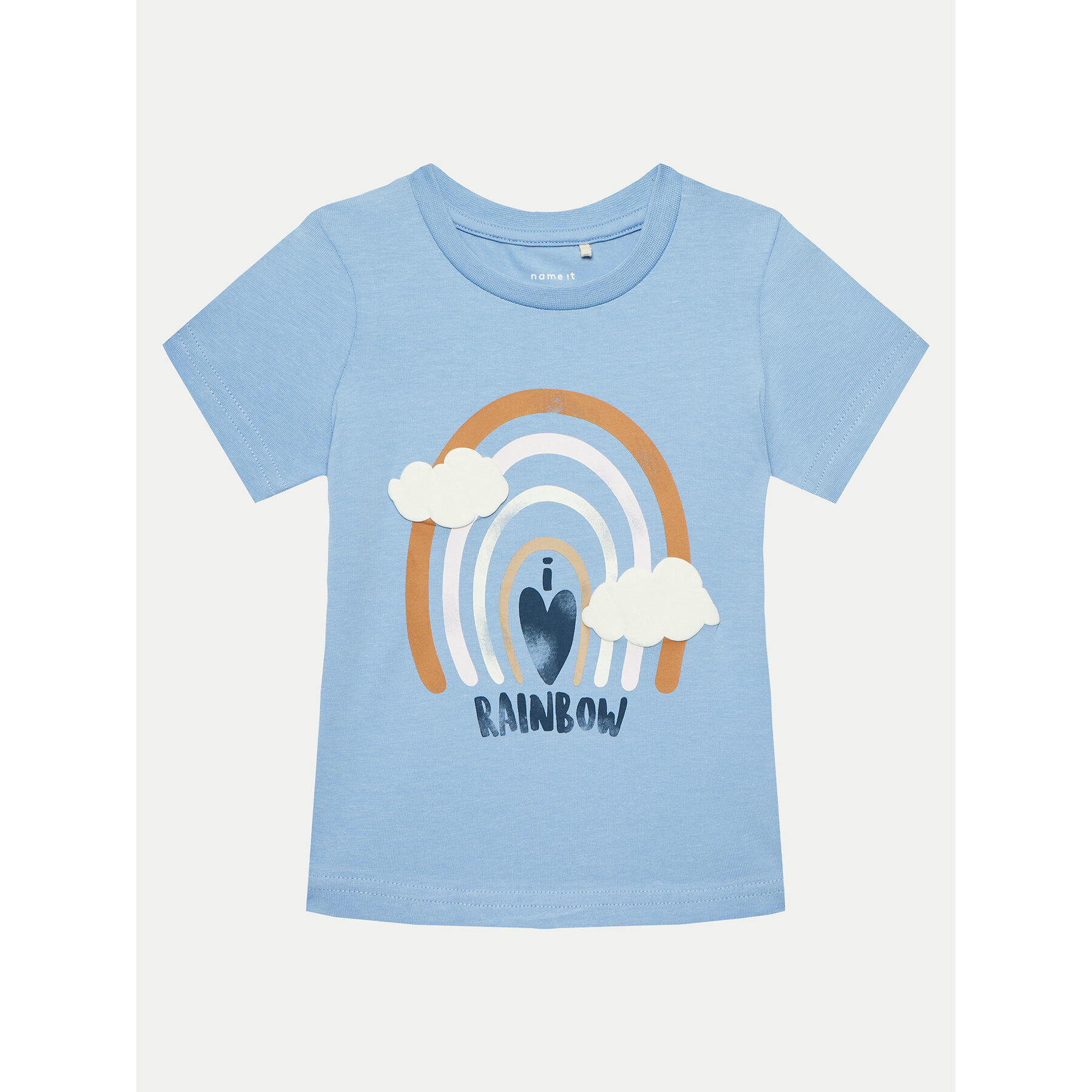 NAME IT NAME IT T-Shirt 13232087 Μπλε Regular Fit