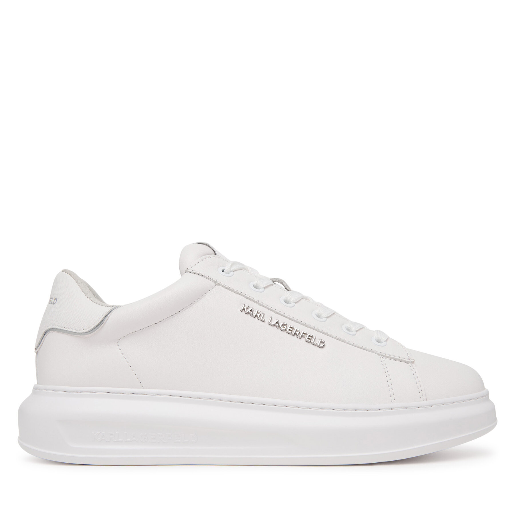 Sneakers KARL LAGERFELD Kapri Mens KL52581 Alb
