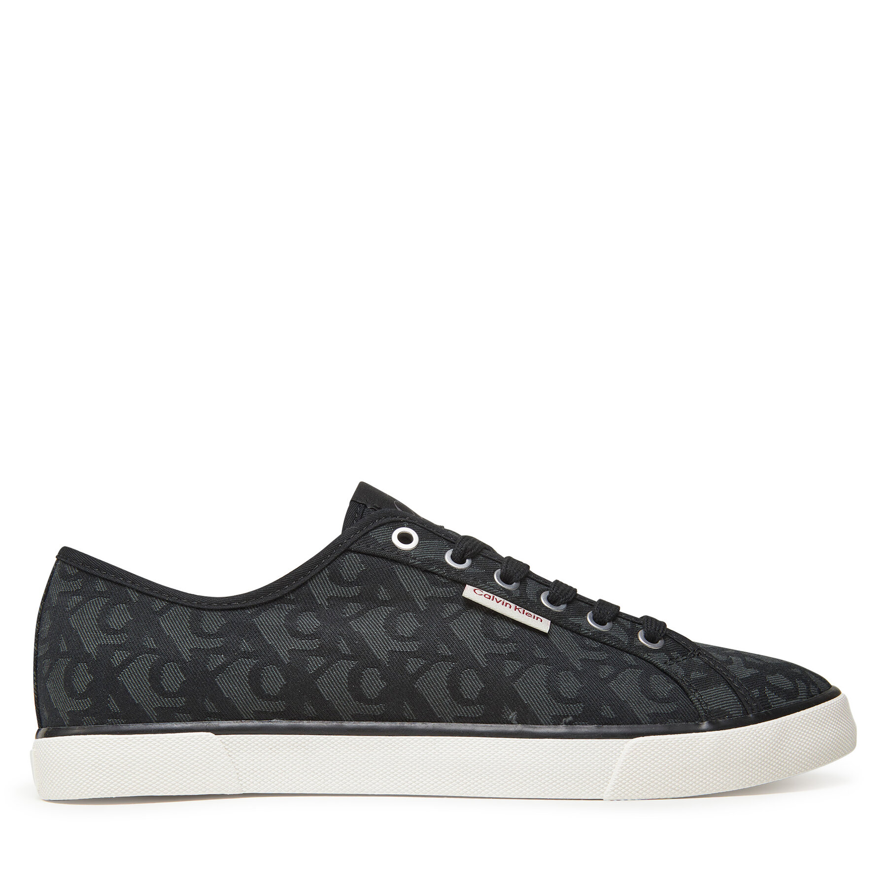 Pánske Tenisky Calvin Klein Jeans, Rozmer: 42, Čierna, Ess Vulc Low Mg Cv Mono YM0YM01368