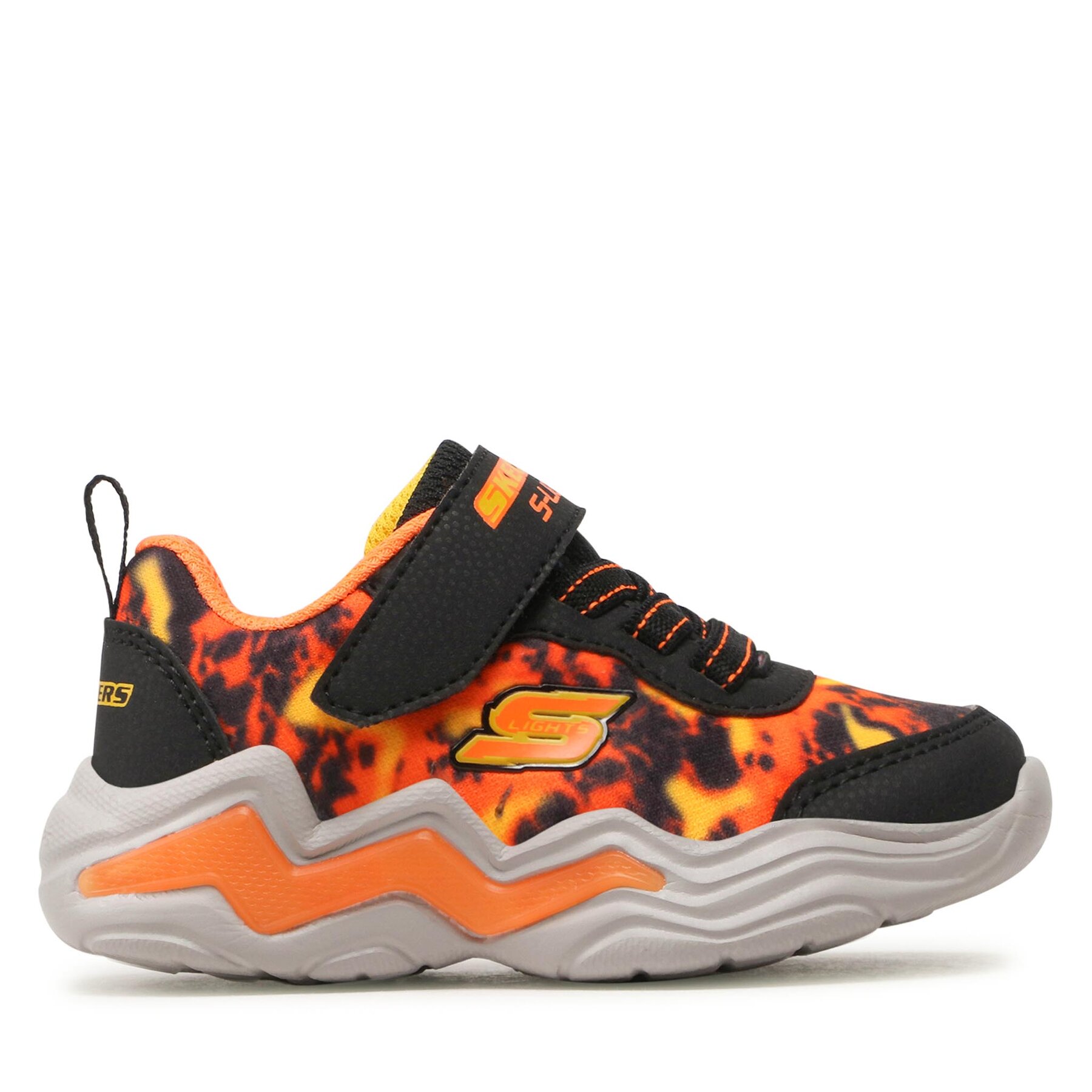 Zapatillas Skechers Rolden 400124N/BKOR Naranja