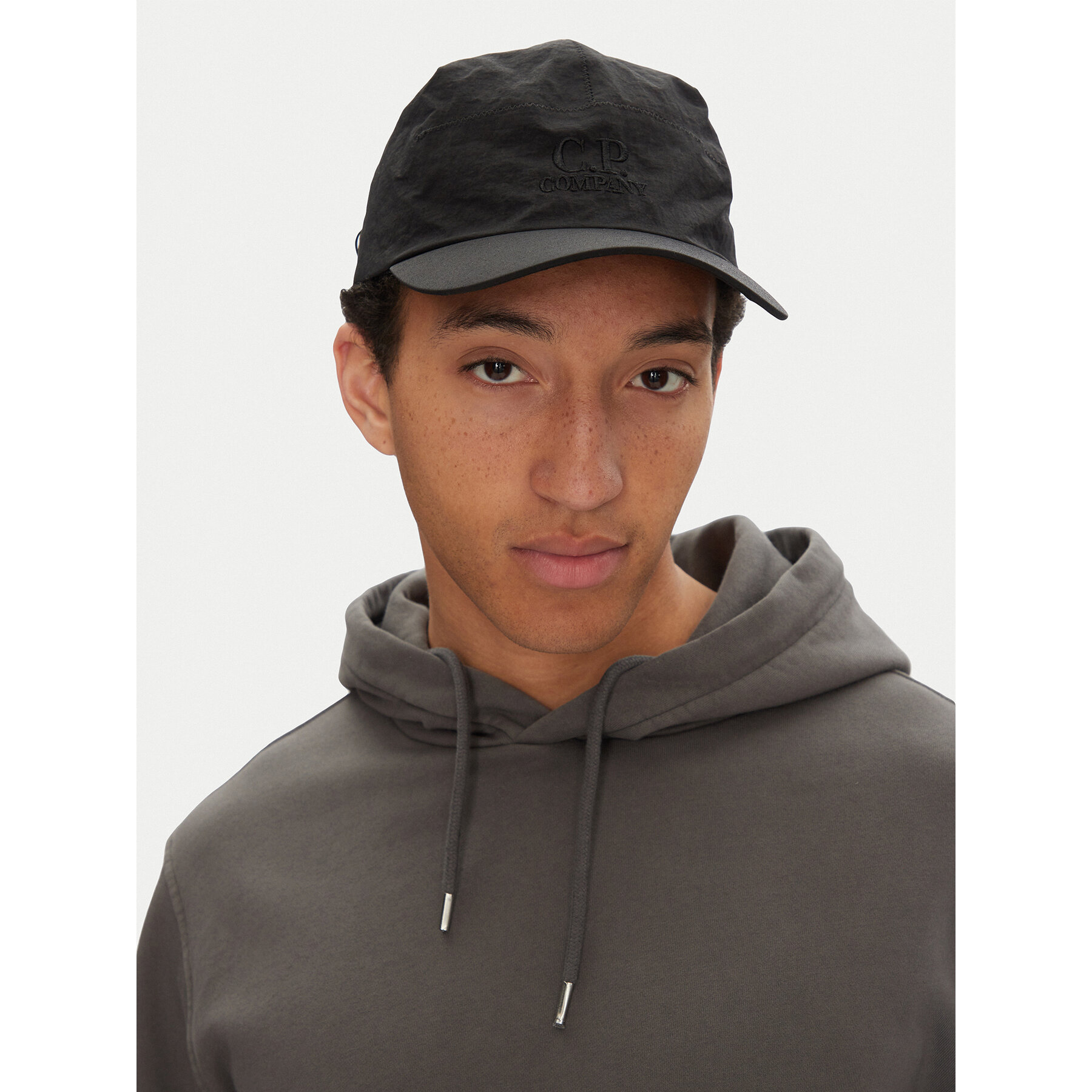 C.P. Company Καπέλο Jockey C.P. Company 18CMAC225A110188A Μαύρο