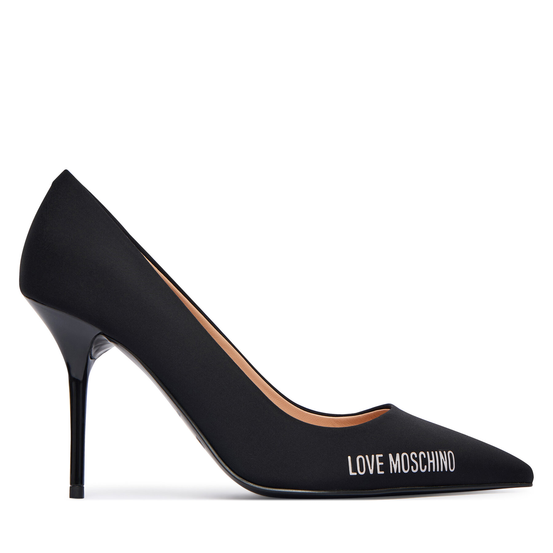 Pantofi cu toc subțire LOVE MOSCHINO JA10299G0NIM0000 Negru