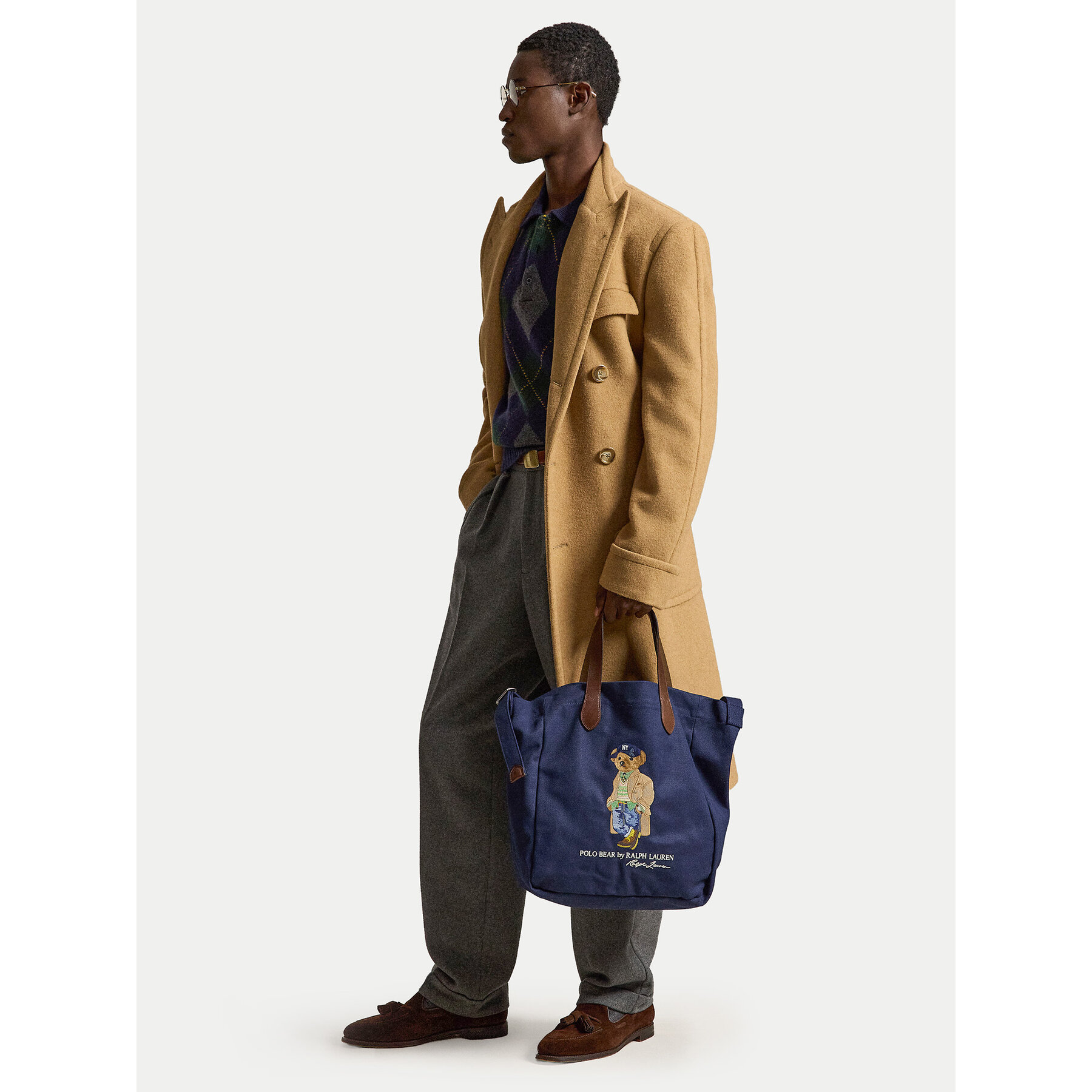 Torbica Polo Ralph Lauren 405P16216001 Tamnoplava