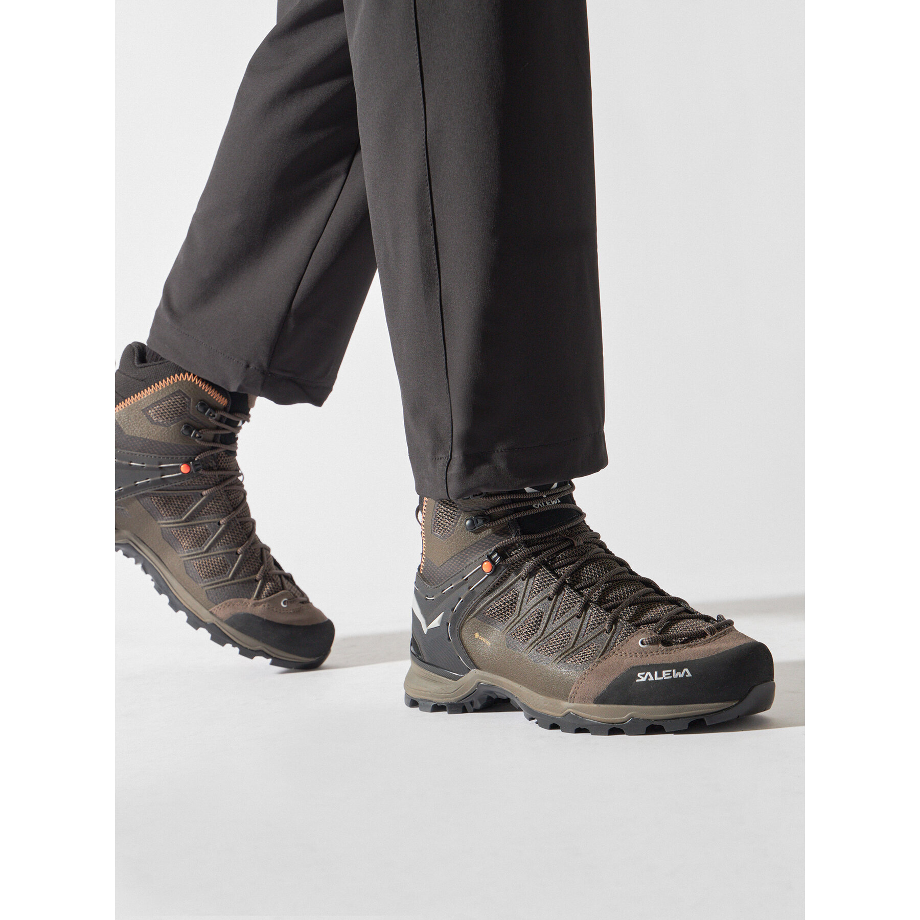 Pārgājienu apavi Salewa Ms Mtn Trainer Lite Mid Gtx 61359-7953 Haki