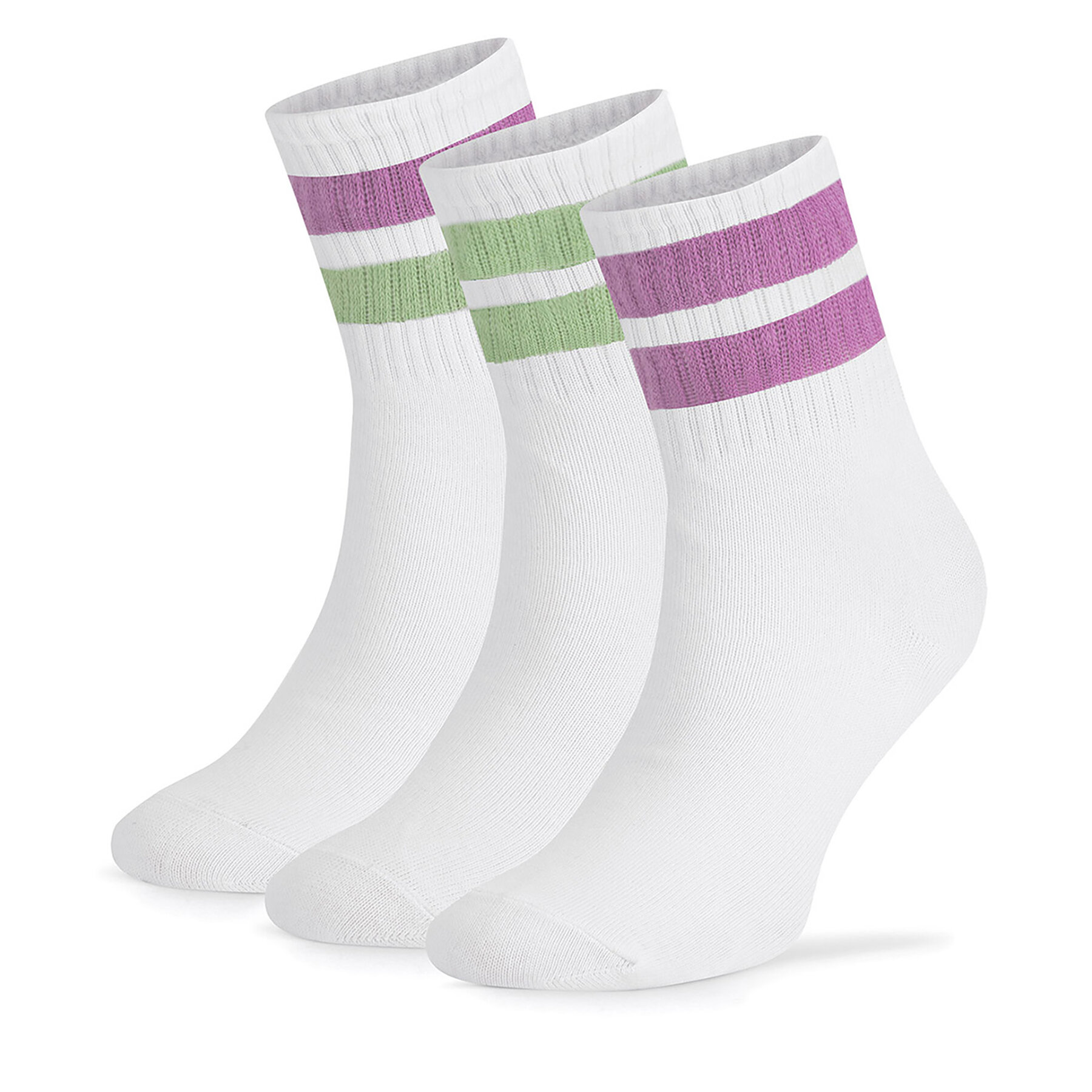 Kratke nogavice Sprandi 0UB-001-AW24 (3-PACK) Vijolična
