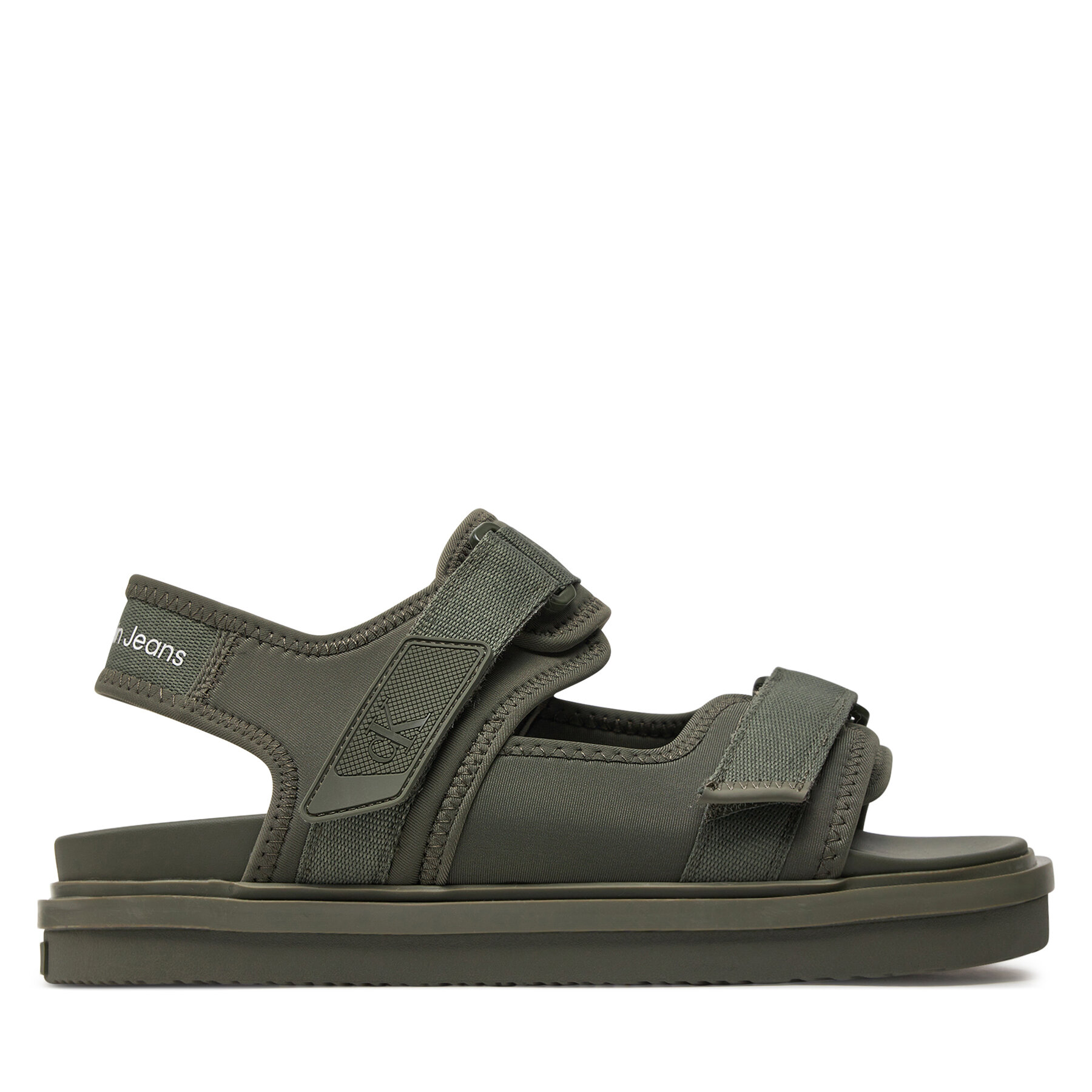 Pánske Sandále Calvin Klein Jeans, Rozmer: 41, Zelená, Sandal Velcro Np In Mr YM0YM00940